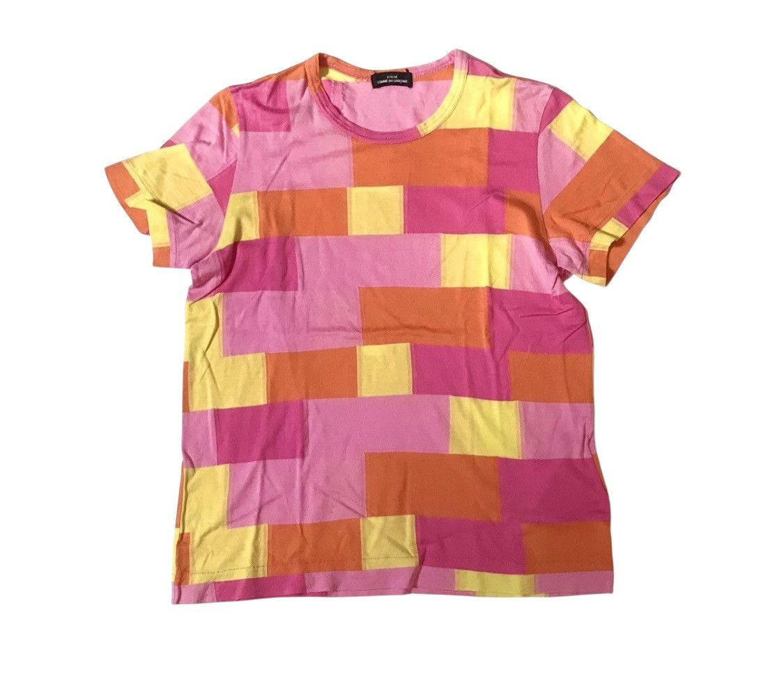 Comme des Garcons Tricot cdg AD2001 cheerful patchwork tee Size US S / EU 44-46 / 1 - 1 Thumbnail