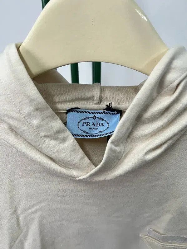 Prada Prada Cream Long Sleeve Embroidered Dress. Size XS / US 0-2 / IT 36-38 - 3 Thumbnail