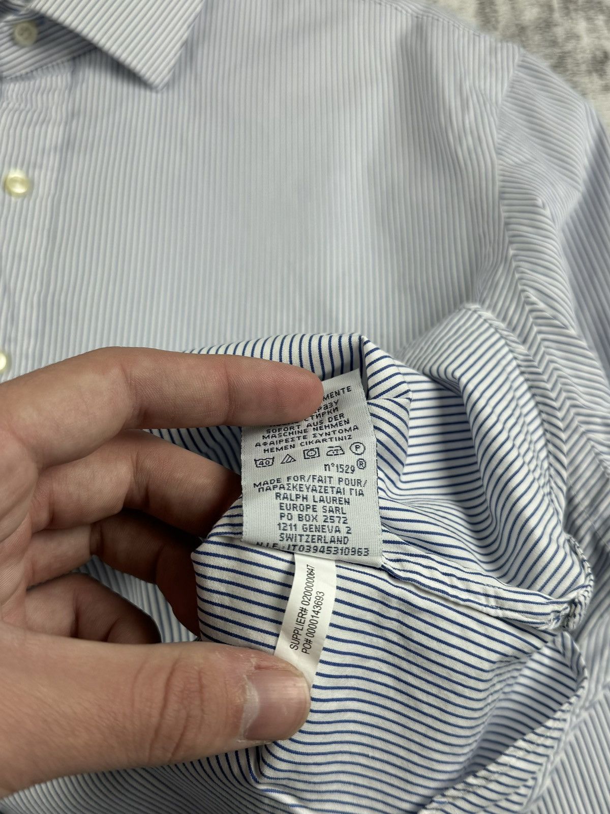Polo Ralph Lauren Polo Ralph Lauren Checked Striped Longsleeve Button Shirt Size US XL / EU 56 / 4 - 11 Thumbnail