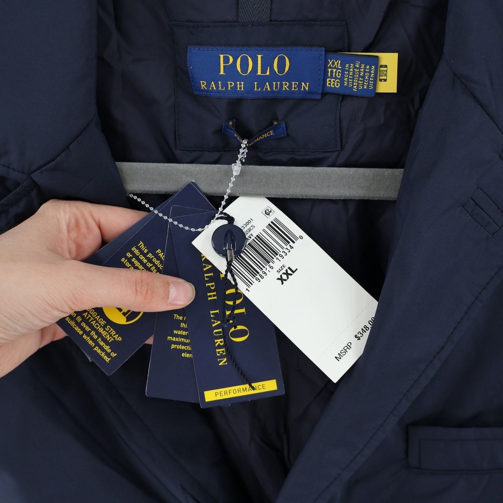 Polo Ralph Lauren Polo Ralph Lauren Performance Blazer Mens XXL Navy Classic Size US XXL / EU 58 / 5 - 11 Thumbnail
