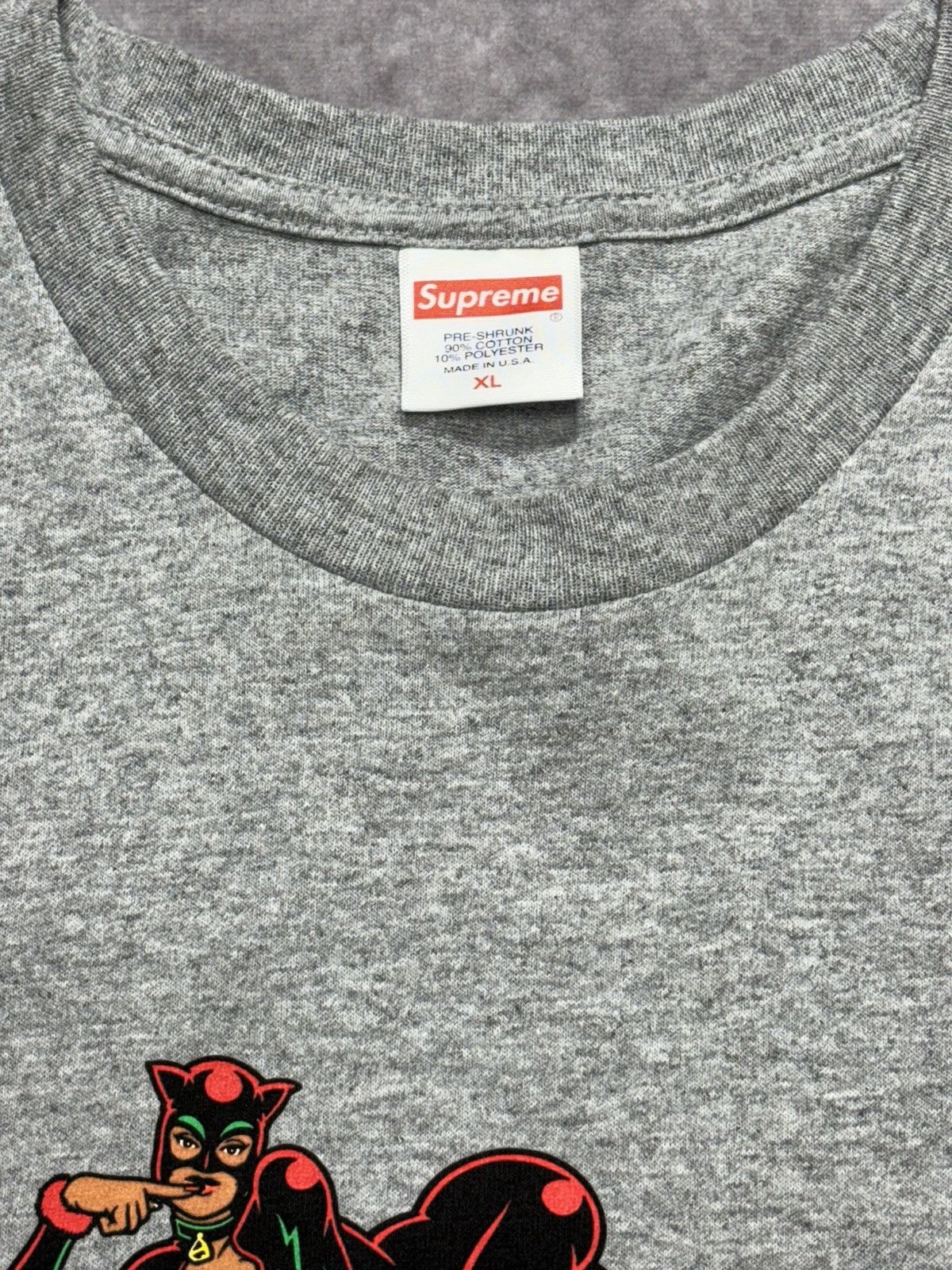 Supreme Supreme Catwoman Tee Size US XL / EU 56 / 4 - 3 Thumbnail