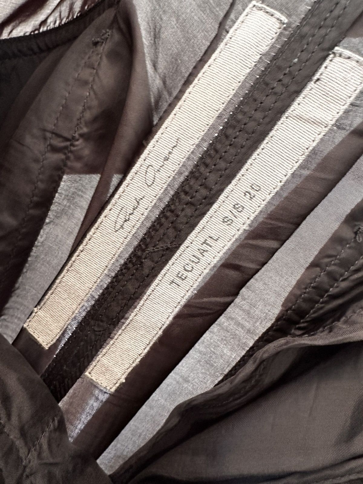 Rick Owens CUPRO DIETRICH PANT Size US 34 / EU 50 - 10 Thumbnail