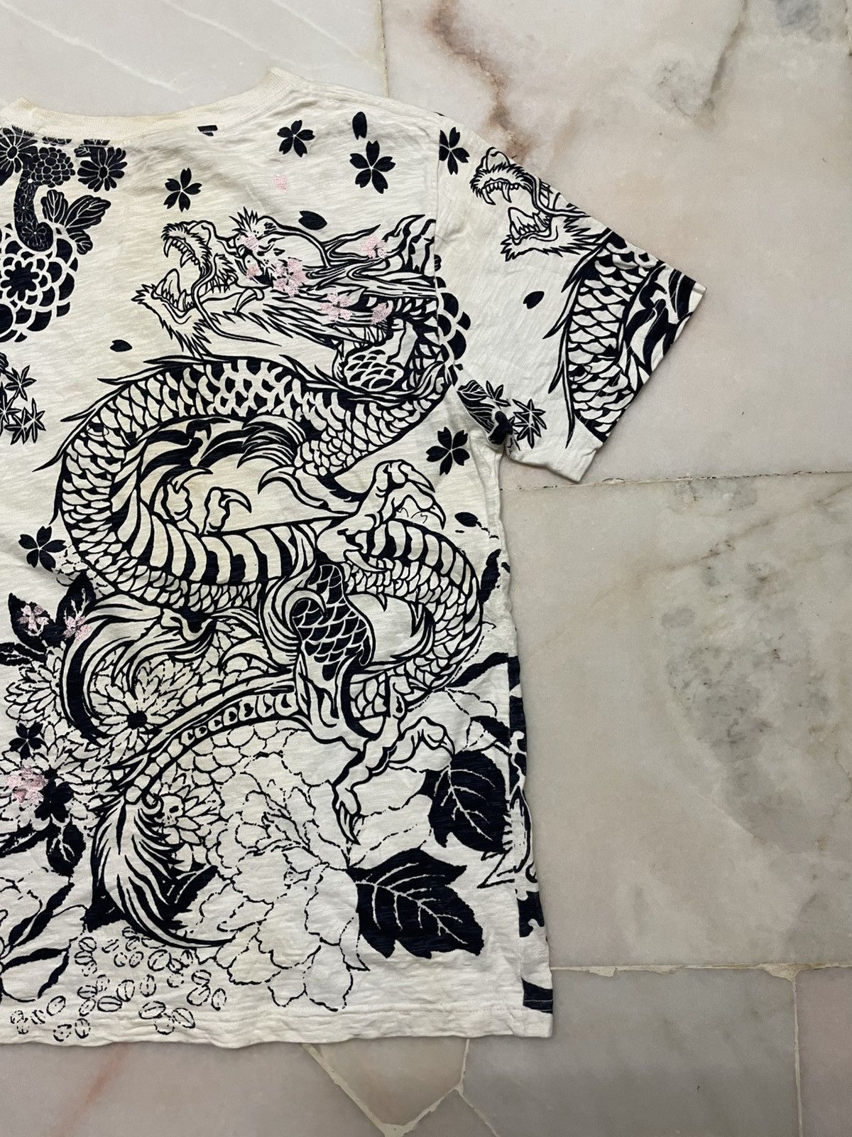 Seditionaries Japanese Culture Tattoo Dragon 3D Print Yakuza Style T-Shirt Size US S / EU 44-46 / 1 - 17 Thumbnail