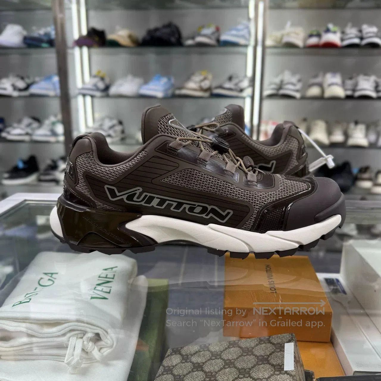 Louis Vuitton Louis Vuitton LV Runner SS25 Brown Sneakers. Size US 10.5 / EU 43-44 - 4 Thumbnail