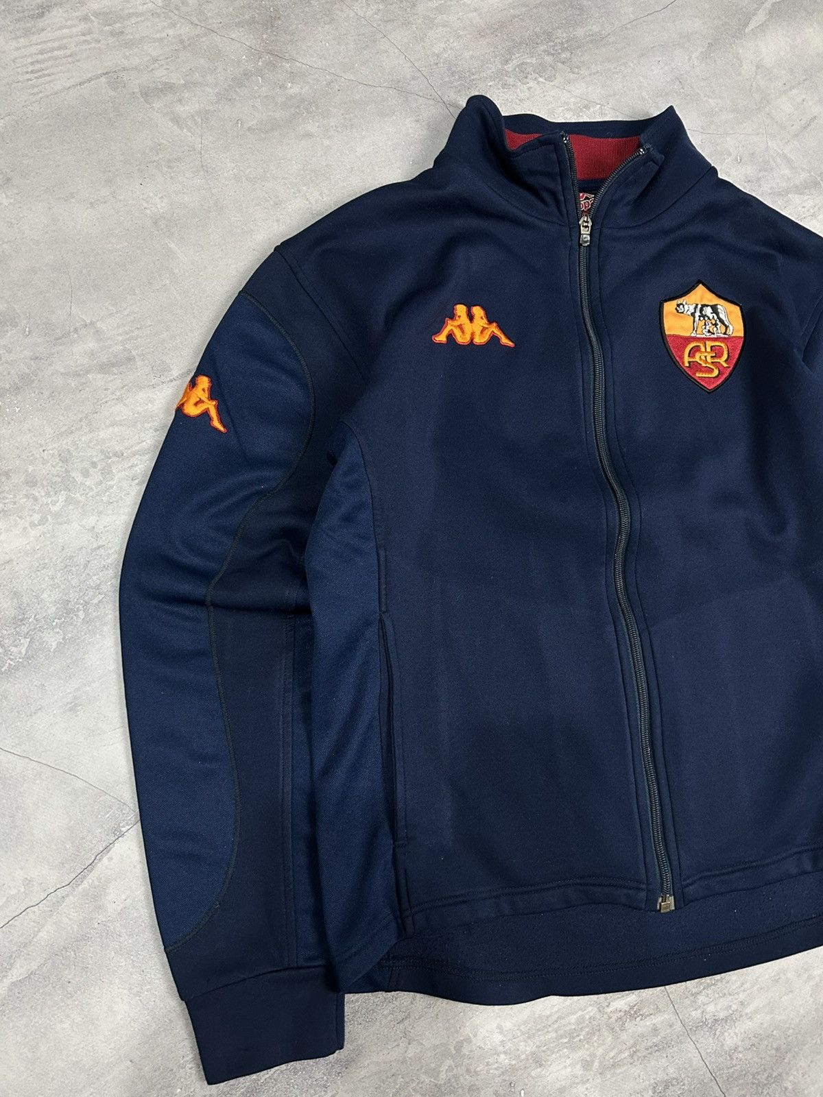 Kappa Kappa AS Roma track jacket 2001/02 Size Medium Size US M / EU 48-50 / 2 - 3 Thumbnail