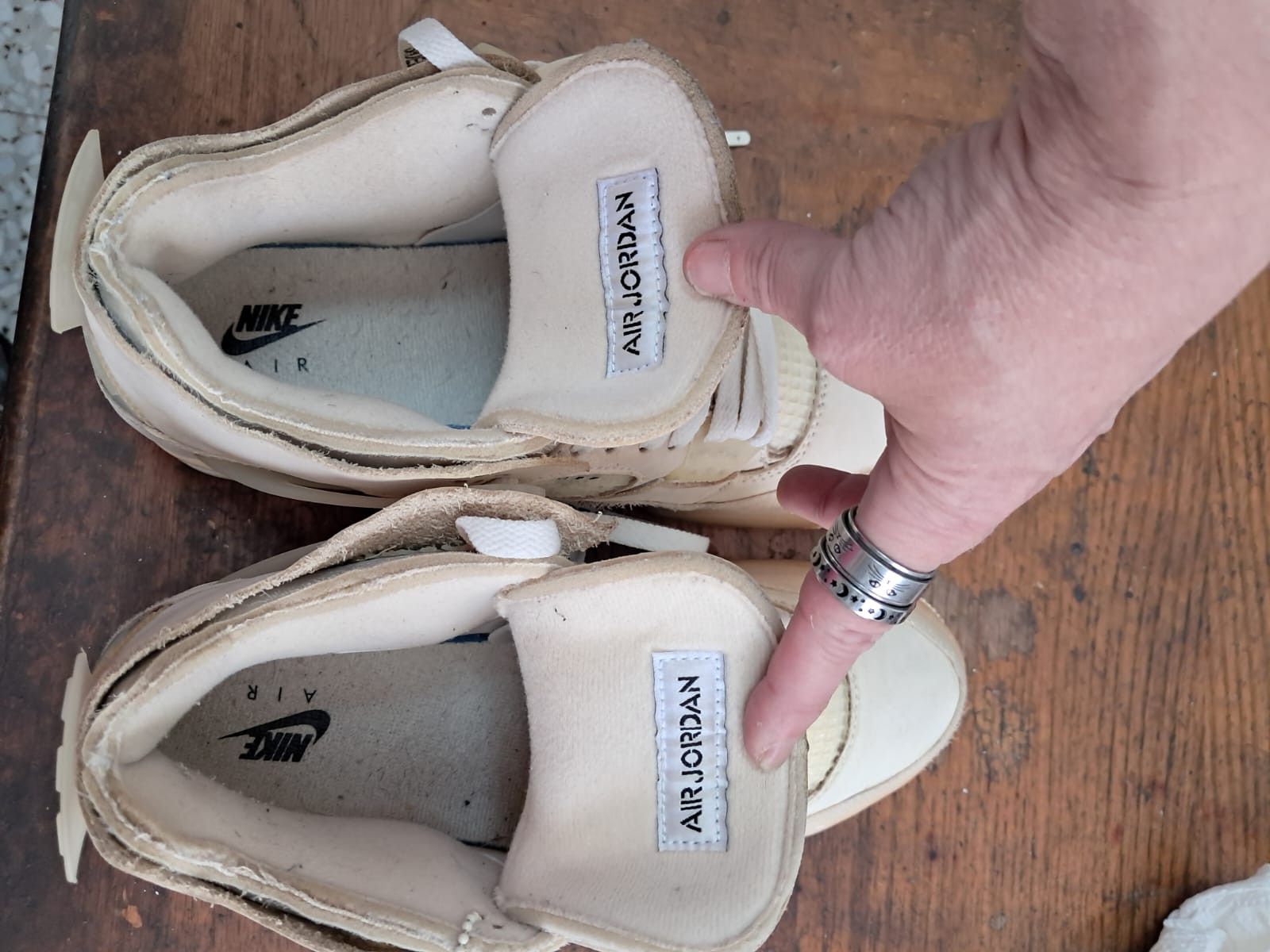 Nike JORDEN 4 OFF WHITE SAIL Size US 7.5 / EU 40-41 - 3 Thumbnail