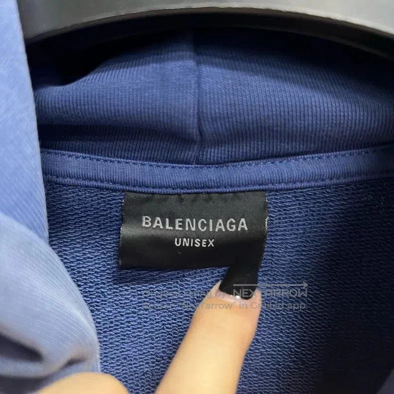 Balenciaga Balenciaga Blue Logo Gradient Hoodie. Size US S / EU 44-46 / 1 - 2 Thumbnail