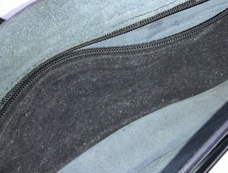 Coach VTG Coach Black Leather Messenger Shoulder Purse 1970s Size ONE SIZE - 10 Thumbnail
