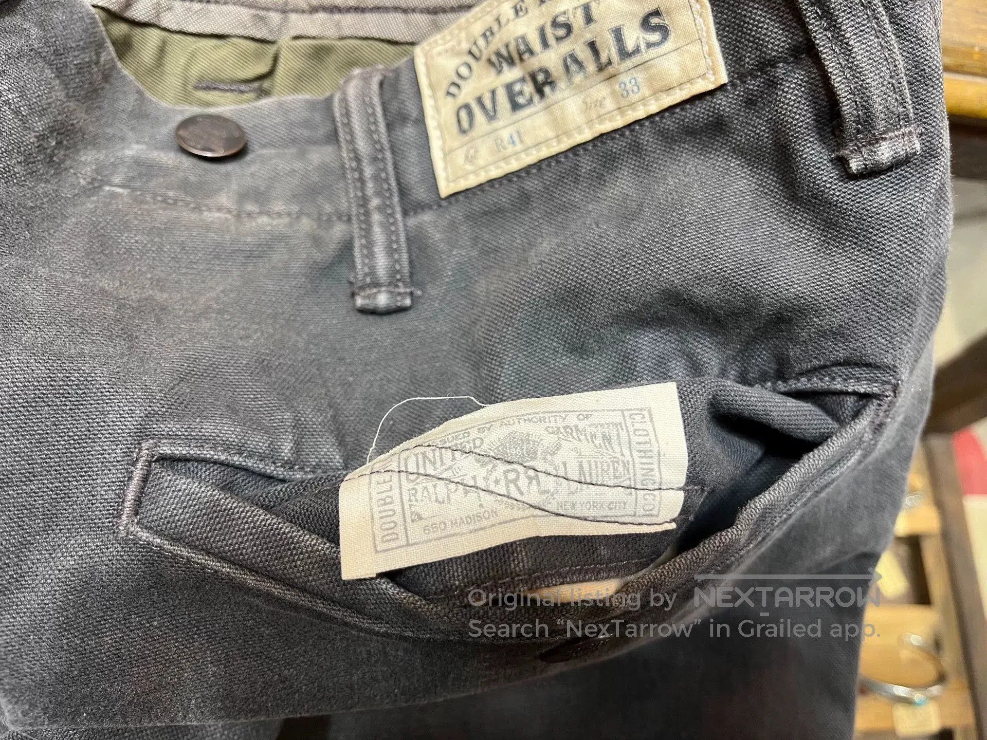 RRL Ralph Lauren rare rrl thick canvas work pants. Size US 33 - 6 Thumbnail