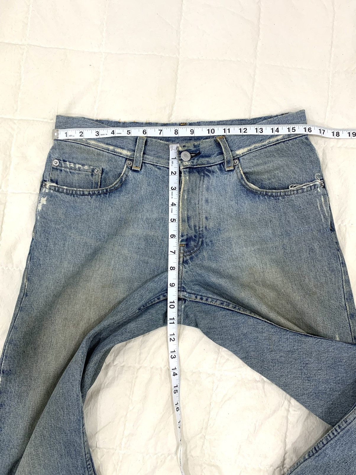 Helmut Lang Vintage Helmut Lang Low Waist Contour Fit Denim Jeans Size US 30 / EU 46 - 20 Thumbnail