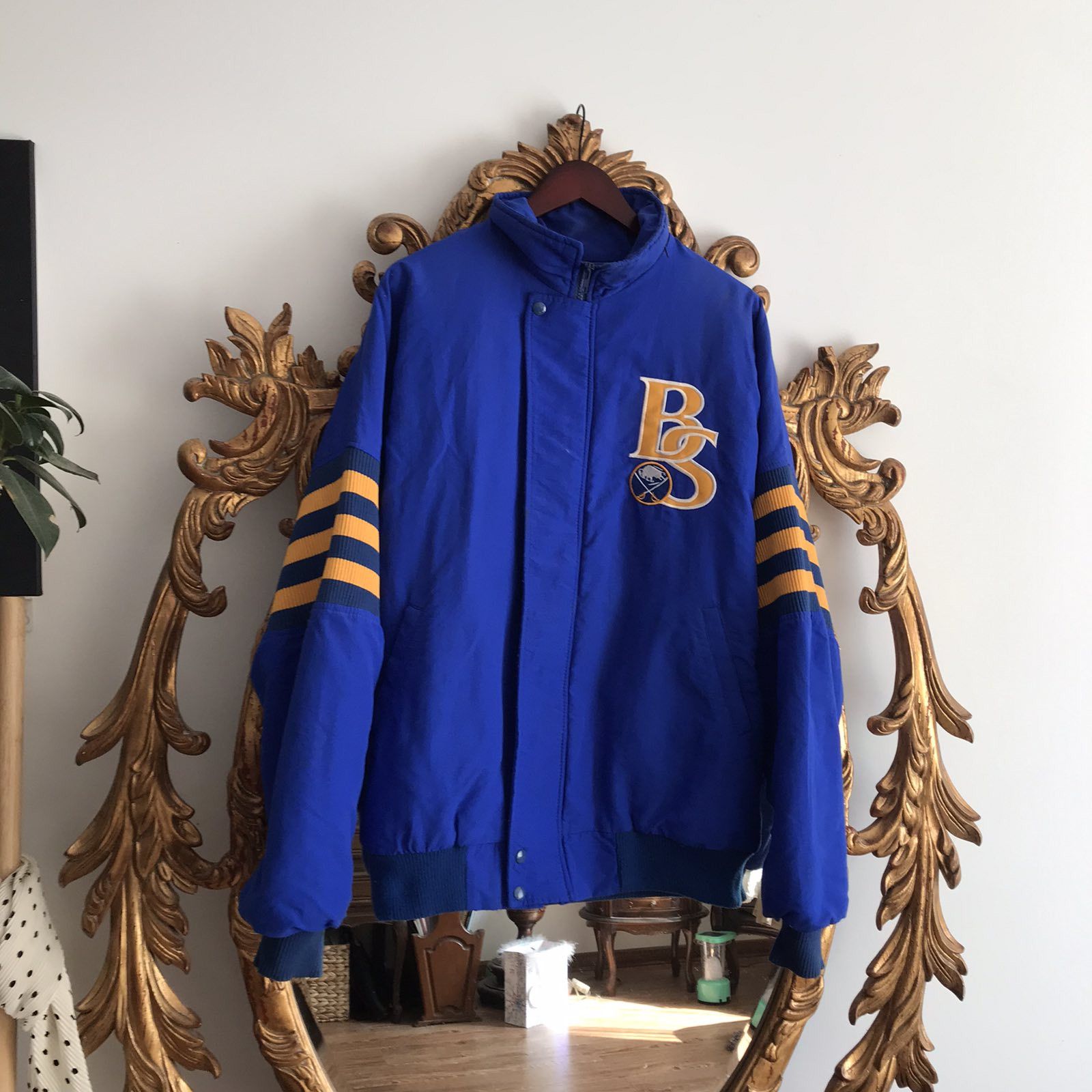 NHL Vintage Buffalo Sabres Legends Jacket Men’s XLarge Blue Size US XL / EU 56 / 4 - 1 Thumbnail