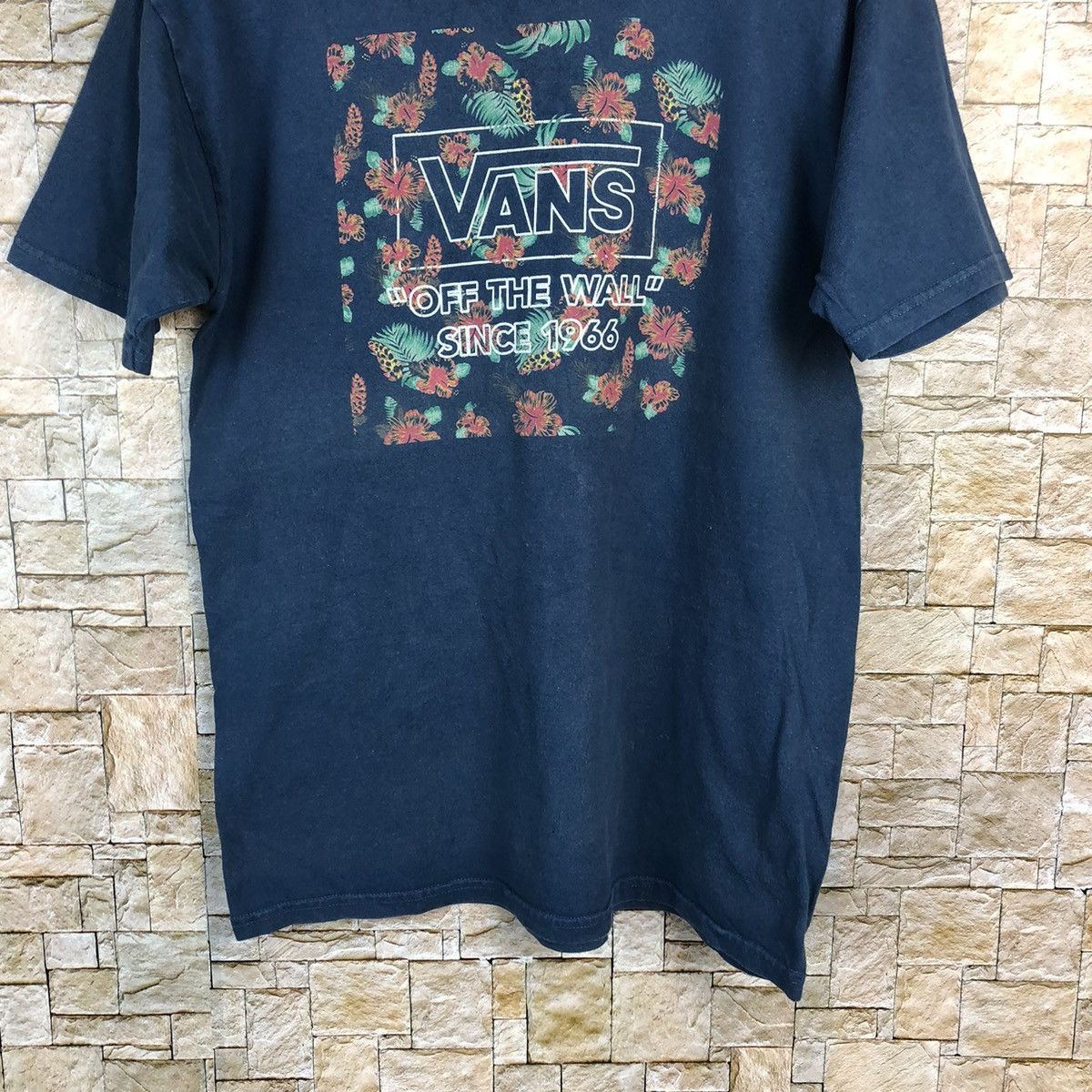 Vans Vans off the wall since 1966 box Blue T-Shirt #A802 Size US M / EU 48-50 / 2 - 3 Thumbnail