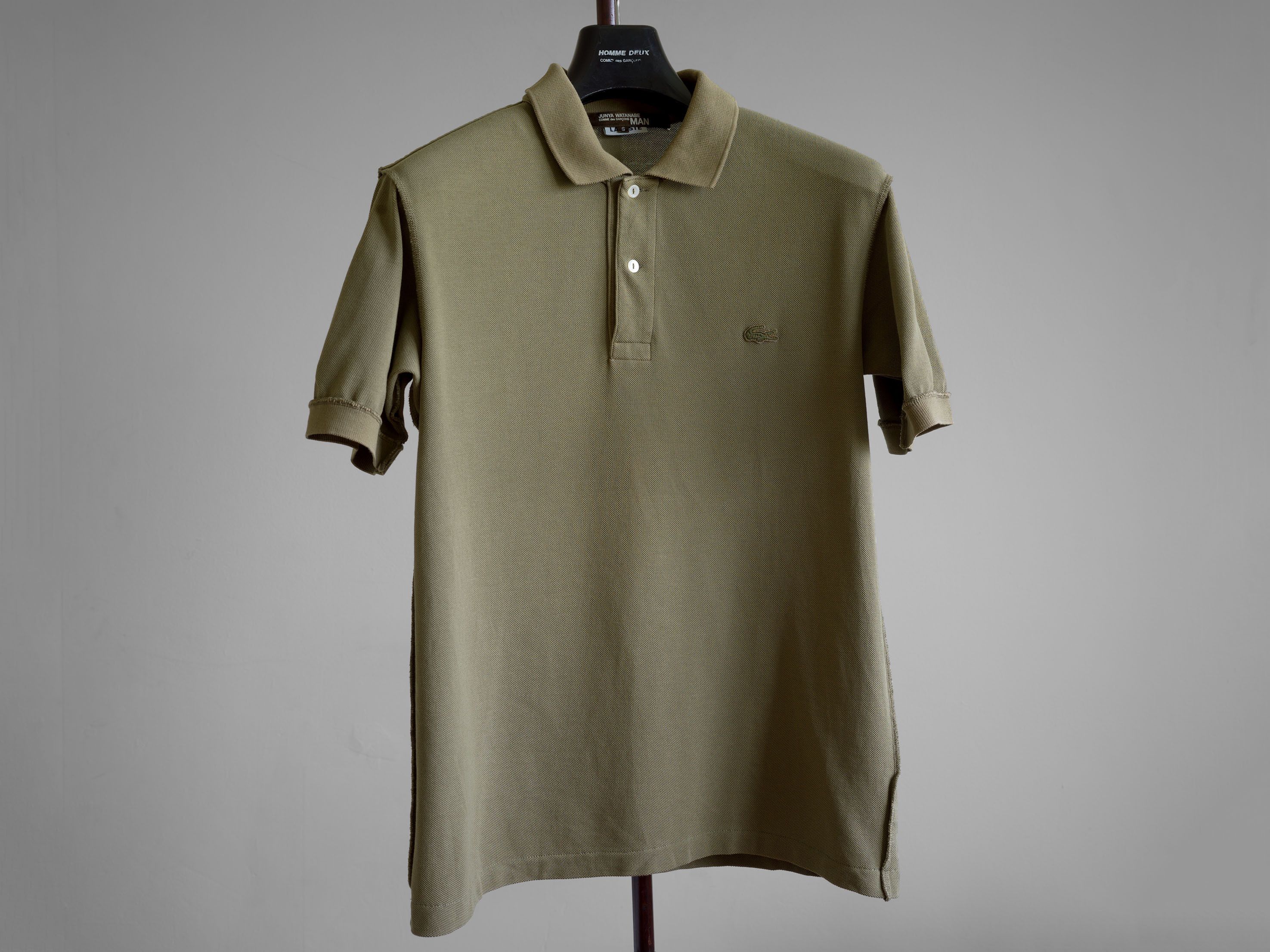 Junya Watanabe × Lacoste AW2006 JUNYA WATANABE MAN INSIDE-OUT LACOSTE POLO SHIRT Size US S / EU 44-46 / 1 - 2 Thumbnail