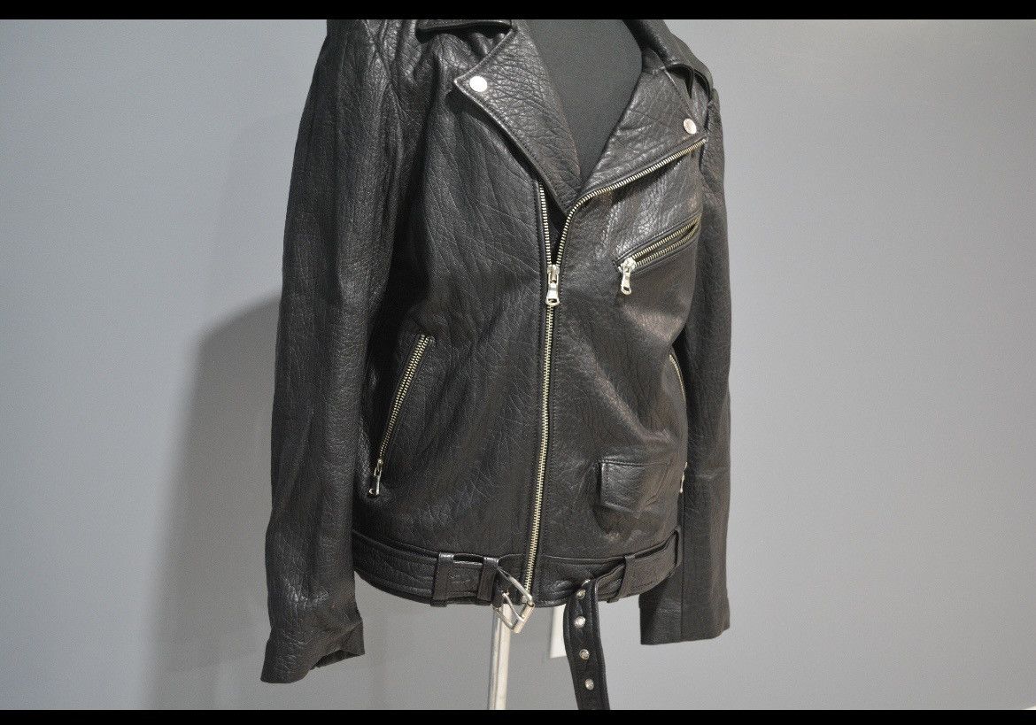 Stolen Girlfriends Club Black joey biker leather jacket Size US XL / EU 56 / 4 - 6 Thumbnail