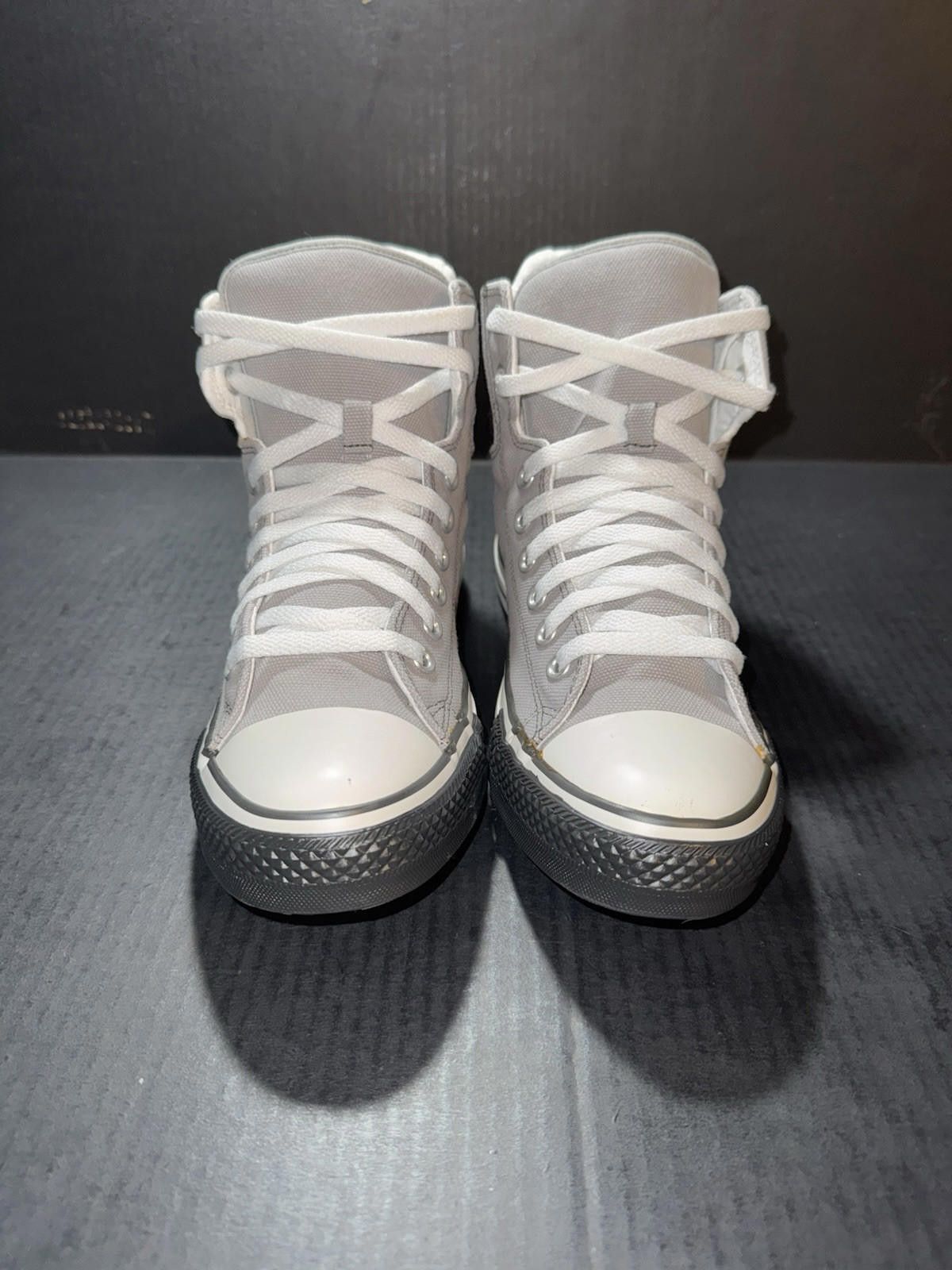 Converse Converse Chuck Taylor All Star Padded Collar High Grey Sz 8 Size US 8 / EU 41 - 3 Thumbnail