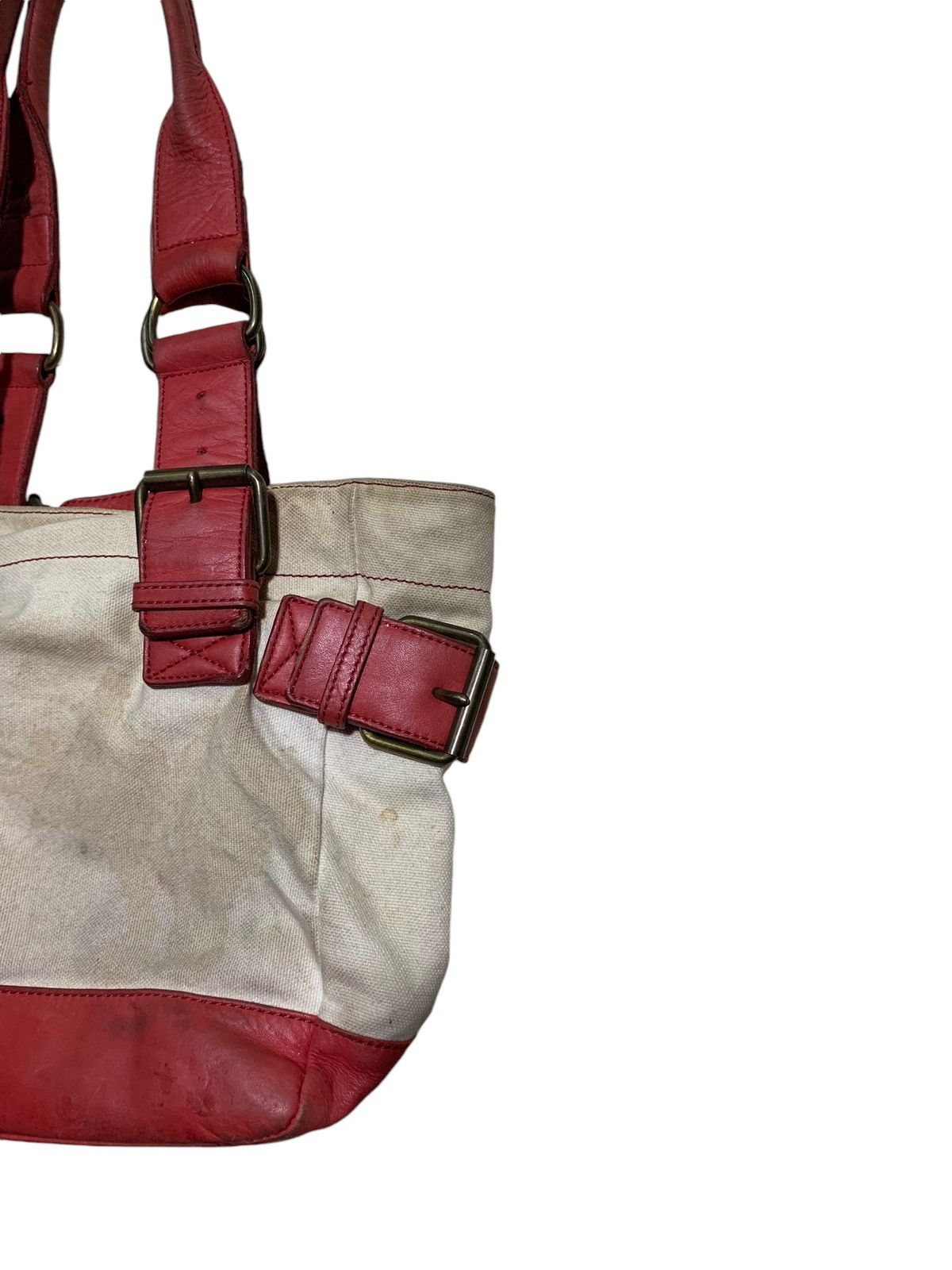 Vivienne Westwood 🔥V.WESTWOOD SHOULDER BAG LEATHER /CANVAS Size ONE SIZE - 7 Thumbnail