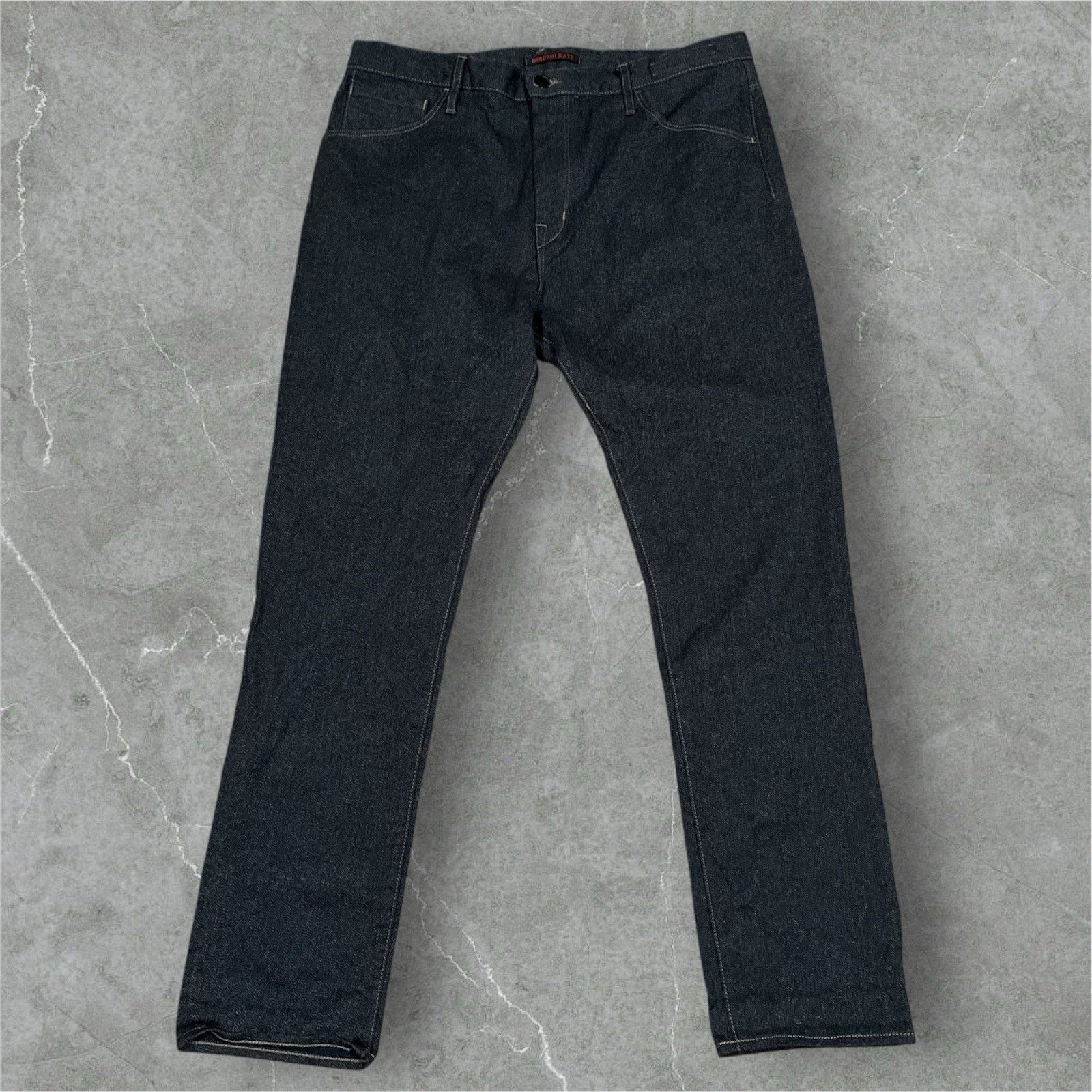 KATO Hiroshi Kato Slouch Tweeded Forest Made In USA Jeans Flecked Size US 36 / EU 52 - 1 Thumbnail
