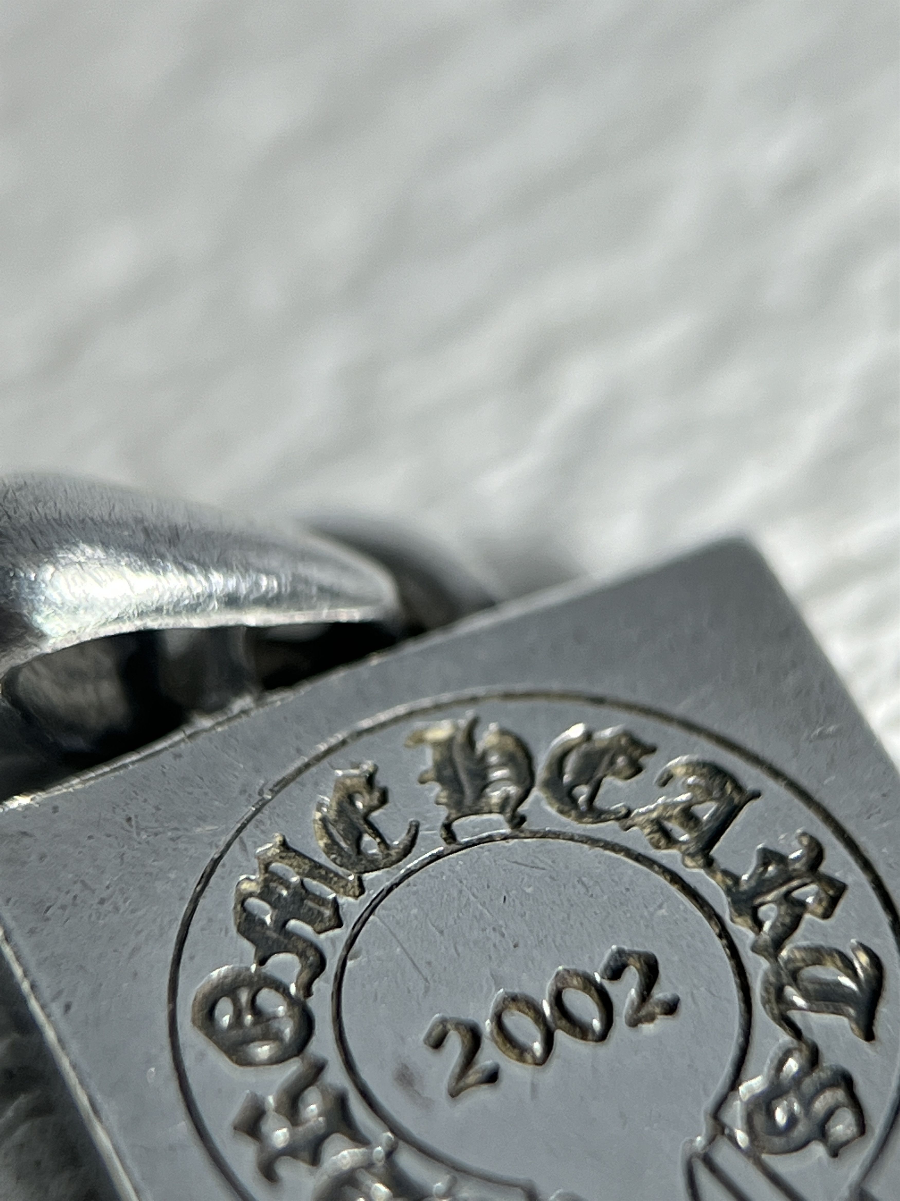 Chrome Hearts Chrome Hearts CH Square Pendant 2002 .925 Silver Size ONE SIZE - 17 Thumbnail