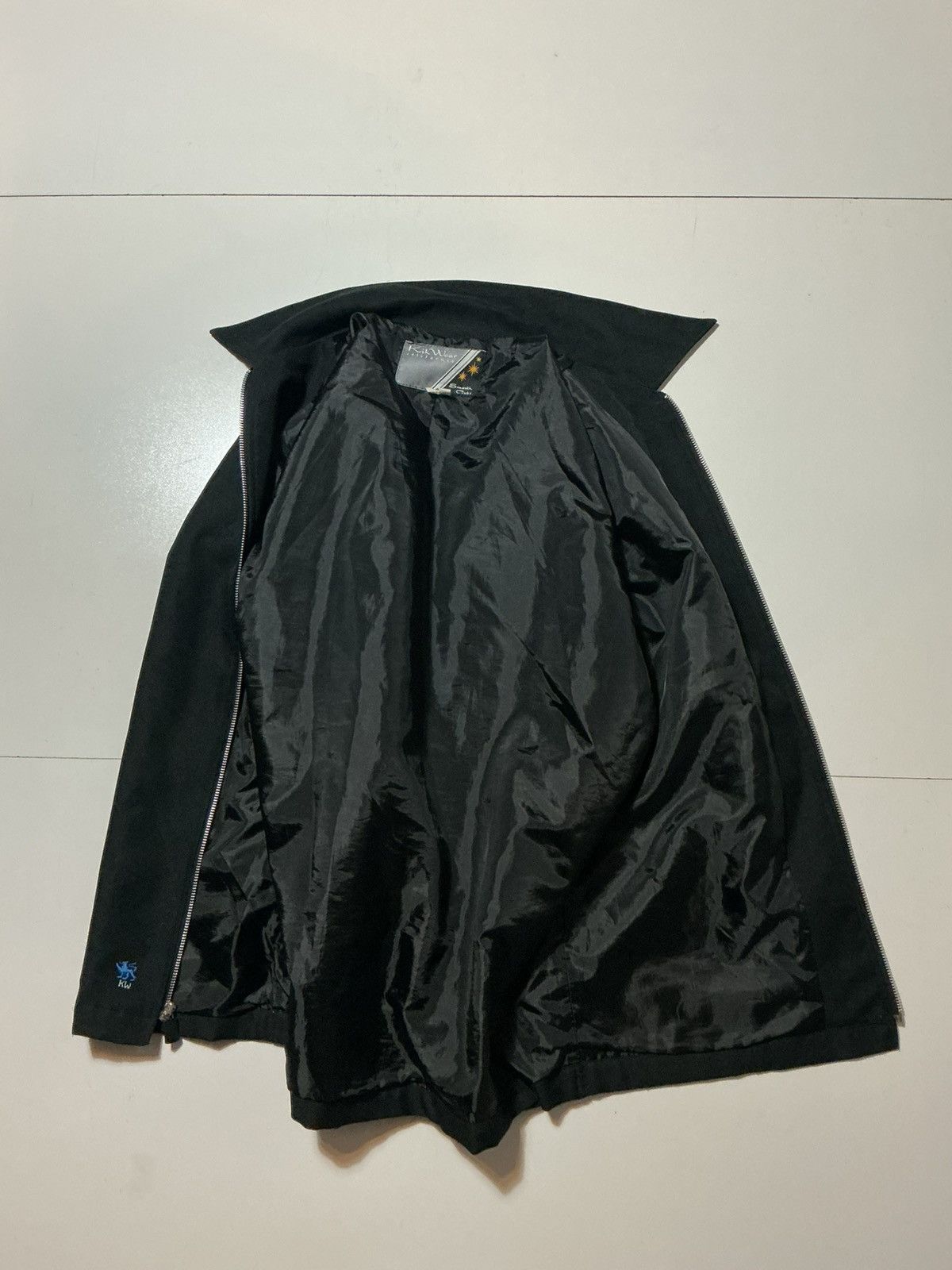 Vintage Vintage 90s Y2K Kikwear Smooth Cuts Mechanic Skate Jacket Size US L / EU 52-54 / 3 - 3 Thumbnail