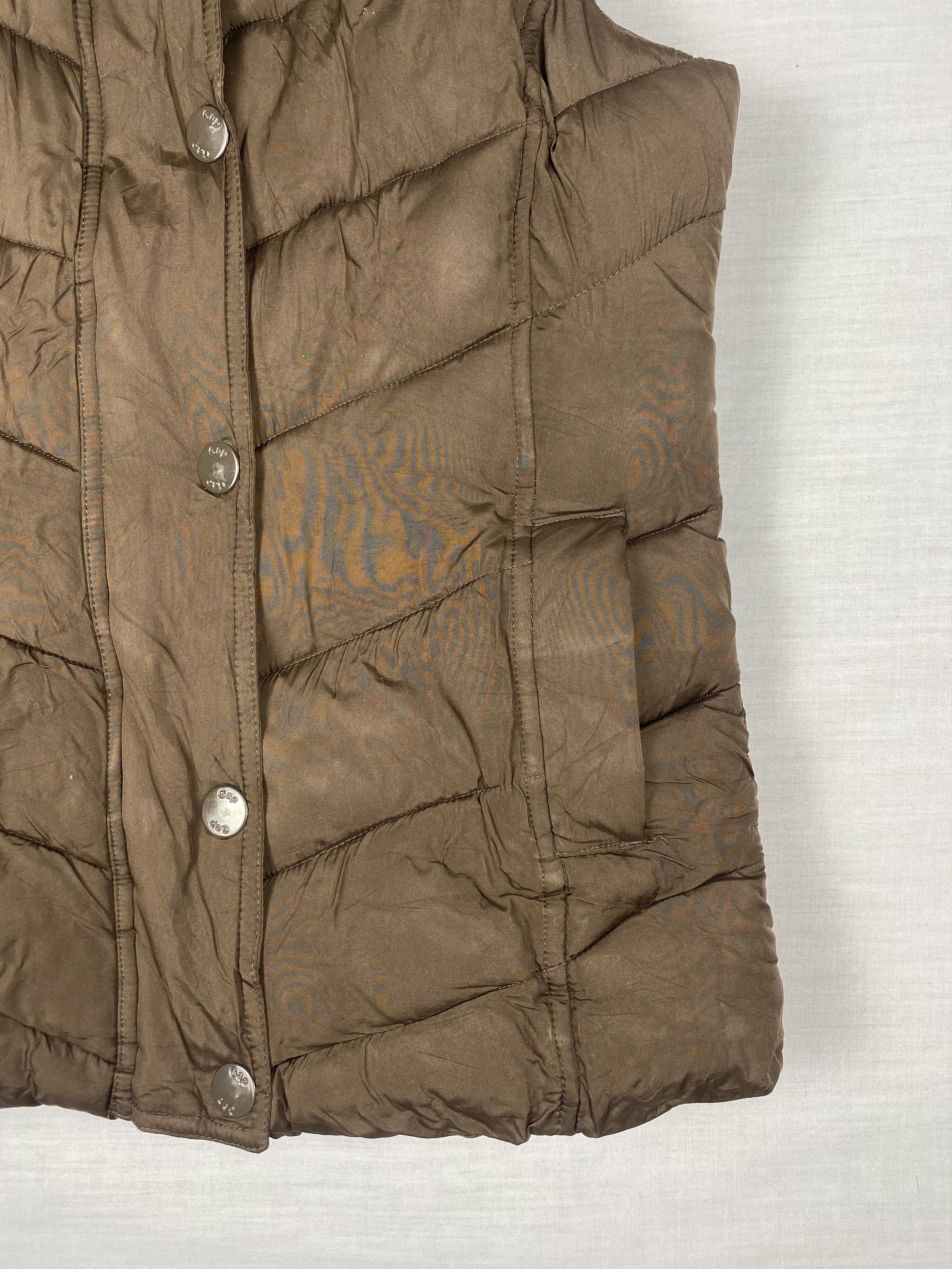 Gap Vintage Gap Zip Up Puffer Vest Size US S / EU 44-46 / 1 - 6 Thumbnail