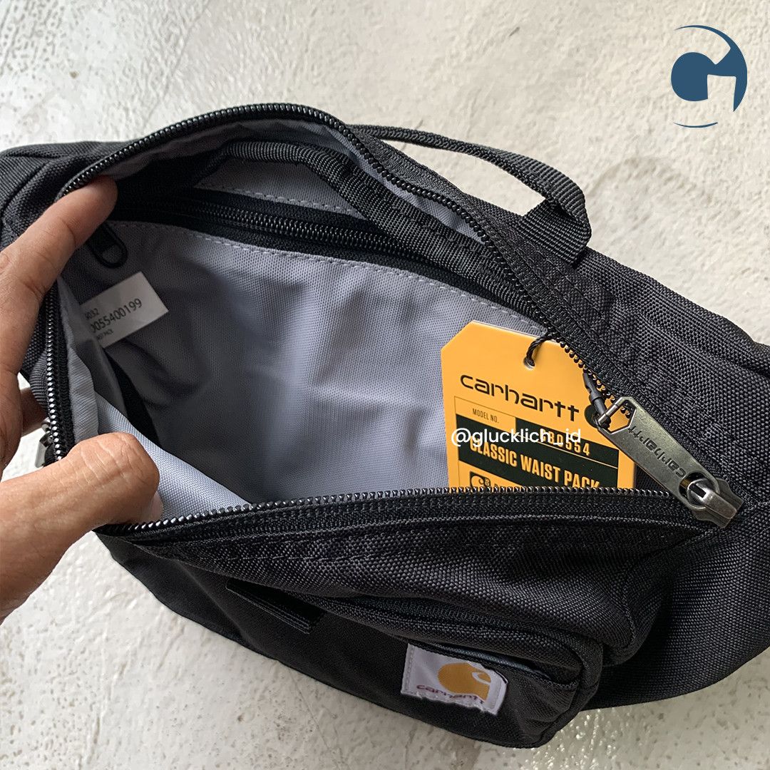 Carhartt Carhartt, Classic Waist Pack in Black Size ONE SIZE - 6 Thumbnail
