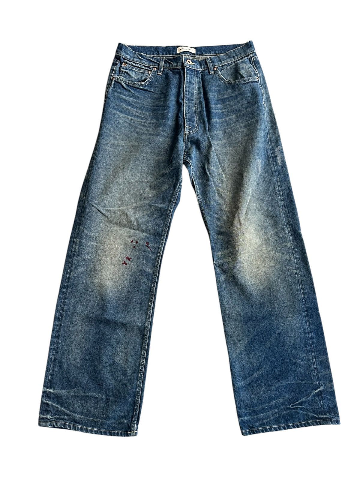 BARE KNUCKLES Arthur Straight Leg Jeans