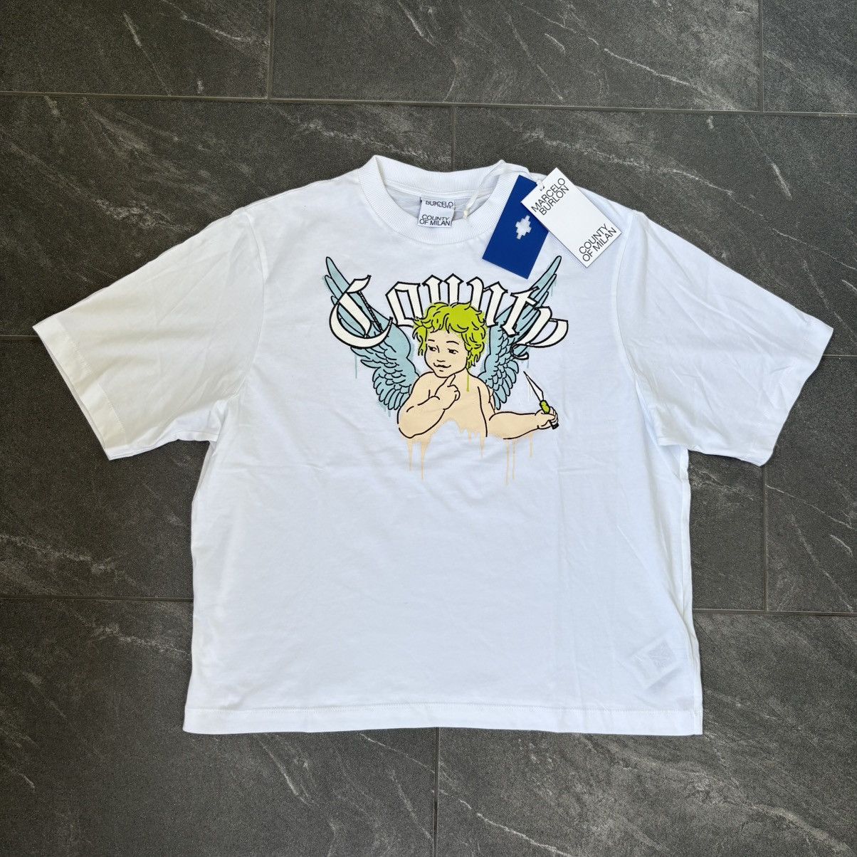 Marcelo Burlon Marcelo Burlon County of Milan County Angel t-shirt Size US M / EU 48-50 / 2 - 2 Thumbnail