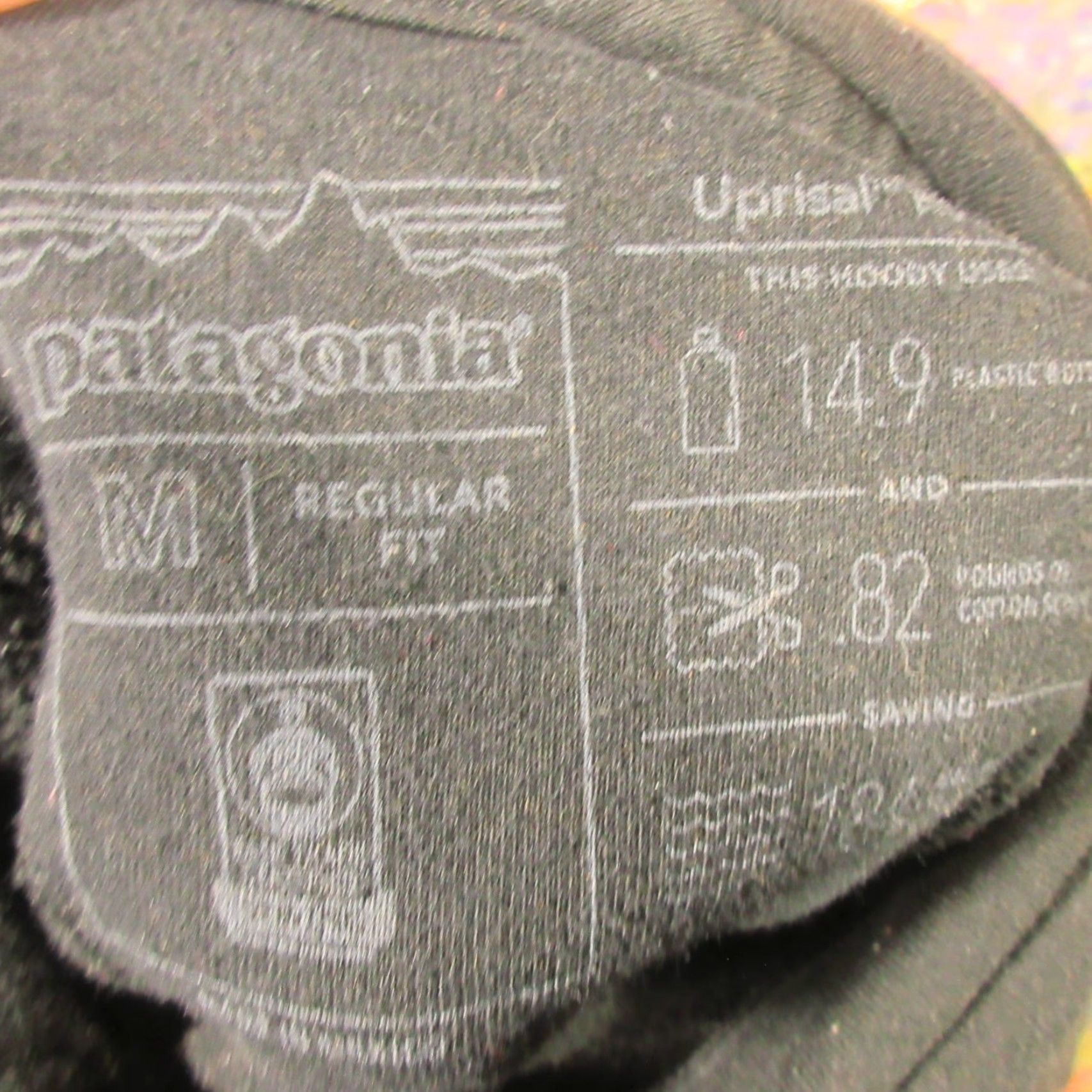 Patagonia Patagonia Hoody Mens M Black Fleece Pullover Skyline Logo Graphic Pullover Hooded Regular Size US M / EU 48-50 / 2 - 3 Thumbnail