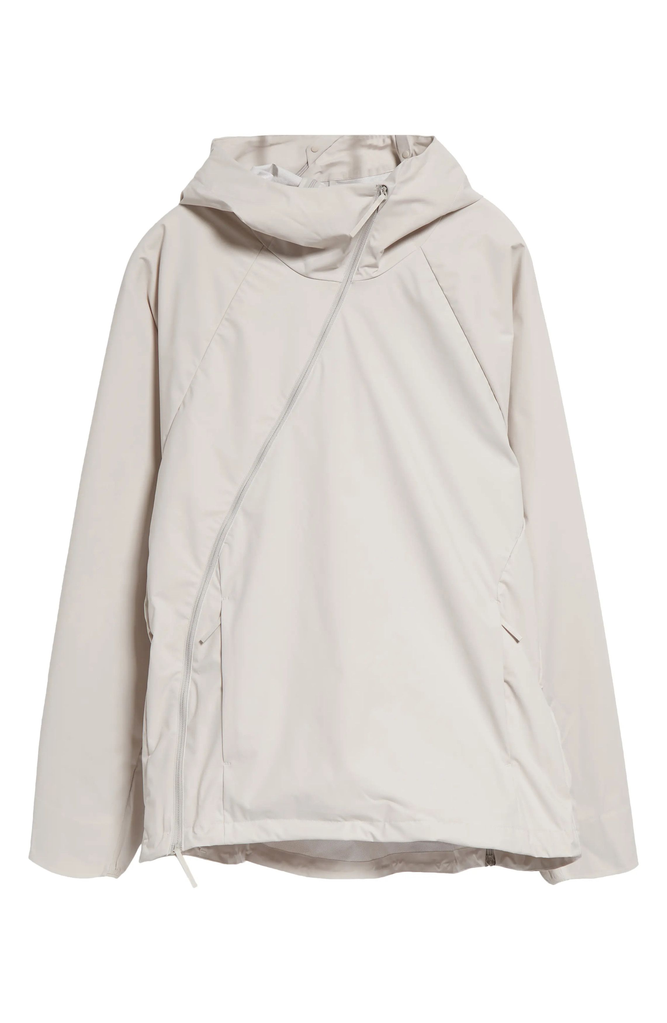 6.0 Hooded Asymmetric Jacket Center