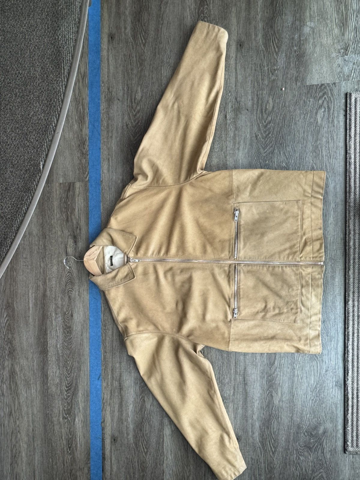 Other Cool Italian supple suede leather coat Size US XL / EU 56 / 4 - 1 Thumbnail