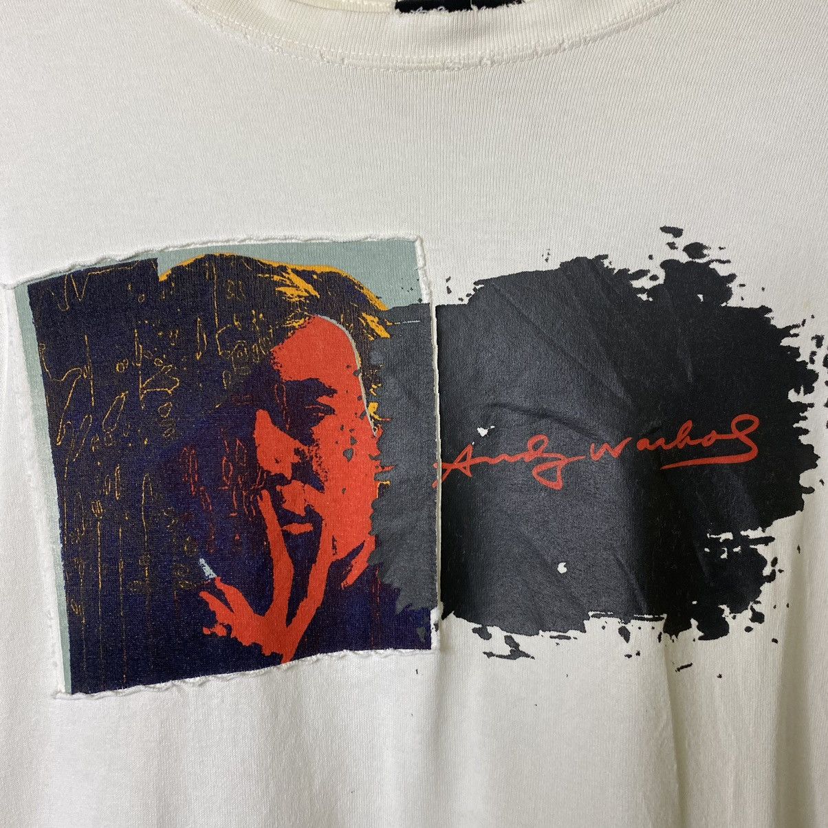 Andy Warhol × Vintage Vintage Andy Warhol Pop Art LS T Shirt Size US M / EU 48-50 / 2 - 2 Thumbnail