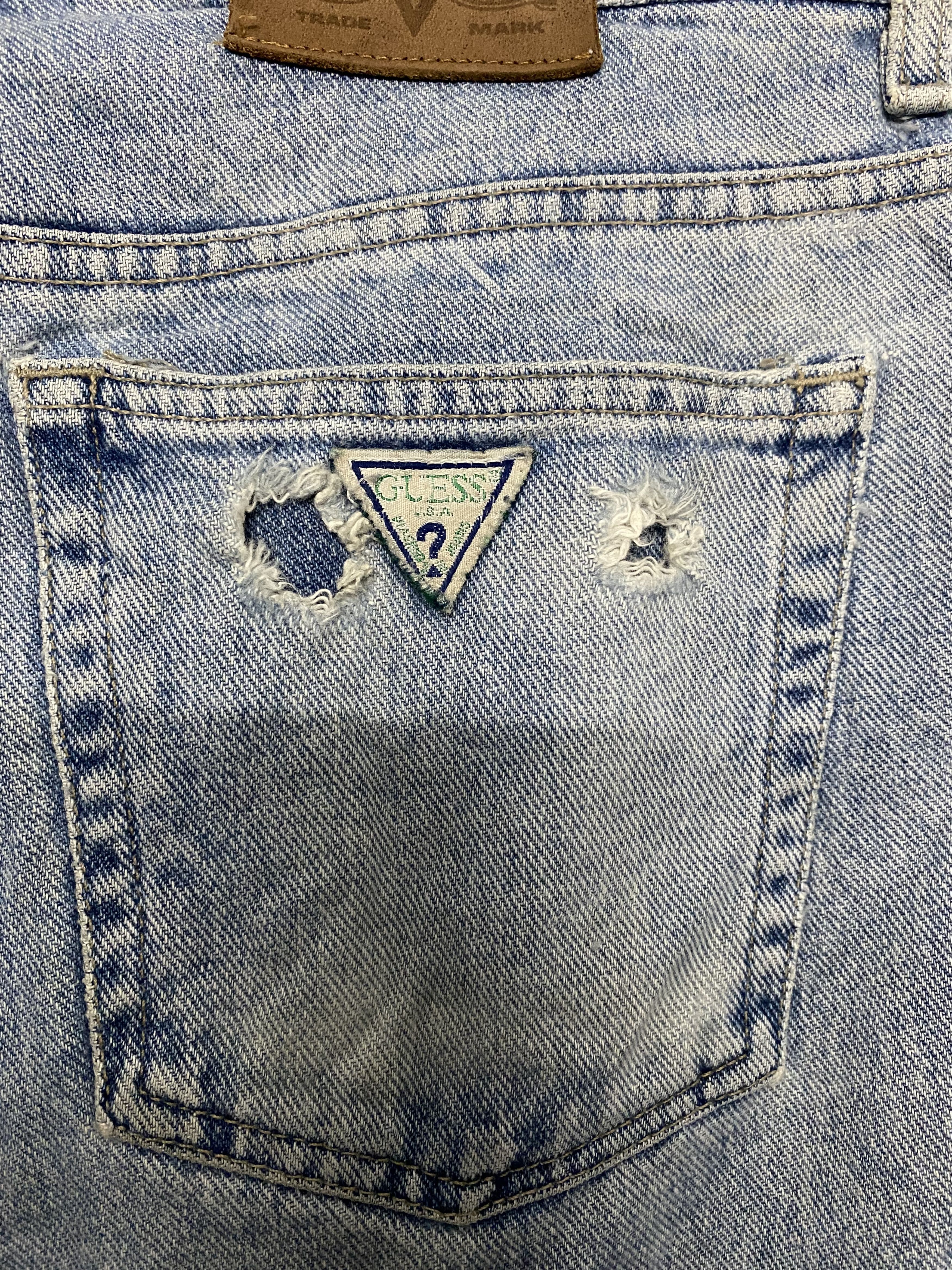Guess Vintage 90s Guess Jeans USA Tradition Denim Straight Fit Size US 32 / EU 48 - 10 Thumbnail