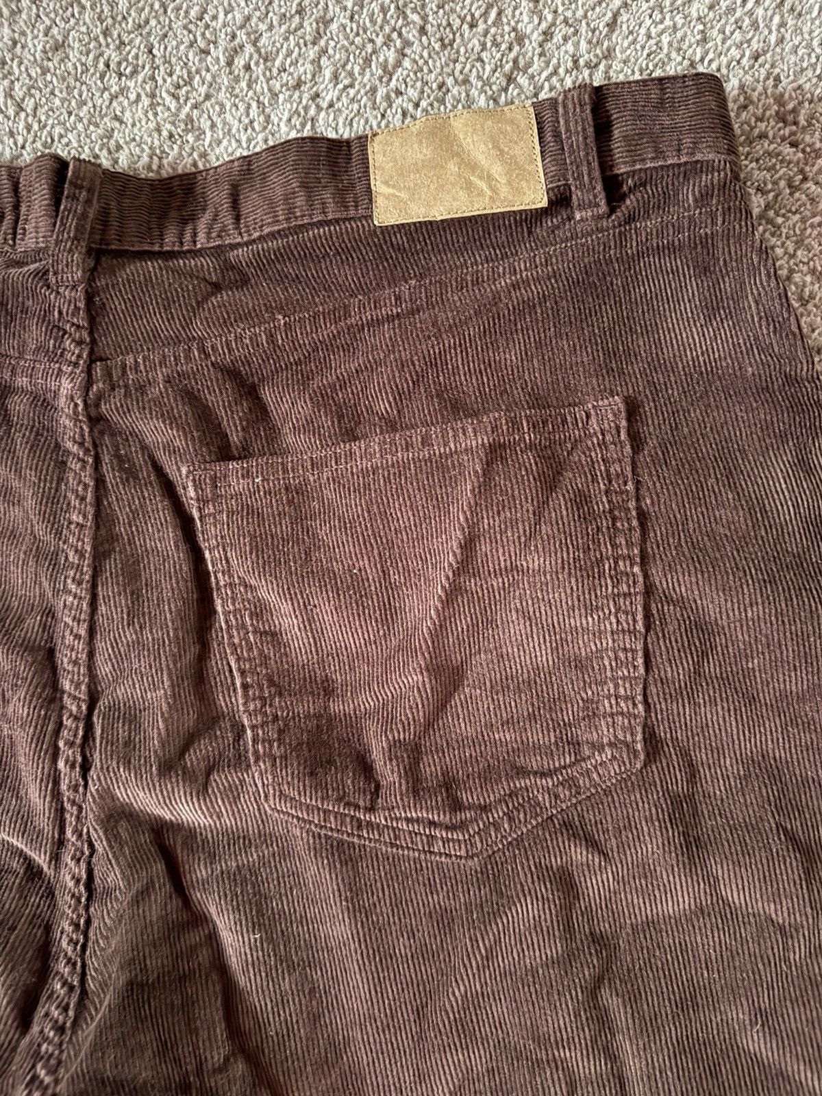 Cotton On CORD STRAIGHT JEAN Size US 26 / EU 42 - 11 Thumbnail