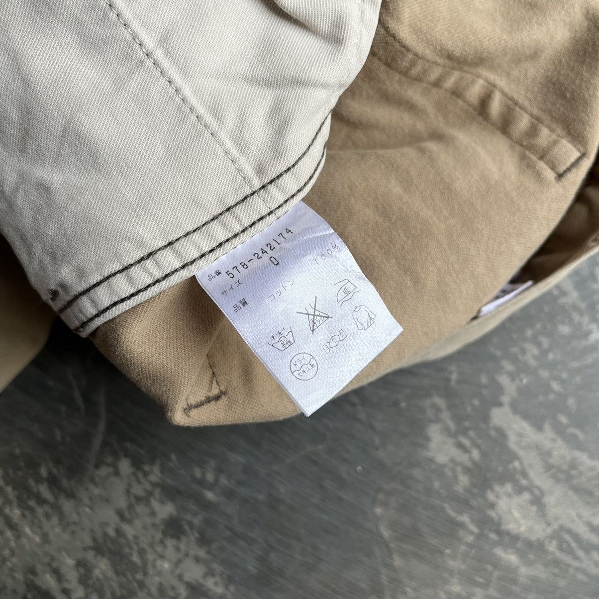 Japanese Brand × Le Grande Bleu (L.G.B.) × Margaret Howell Mhl inspire margaret howell buckle back pants Size US 29 - 7 Thumbnail