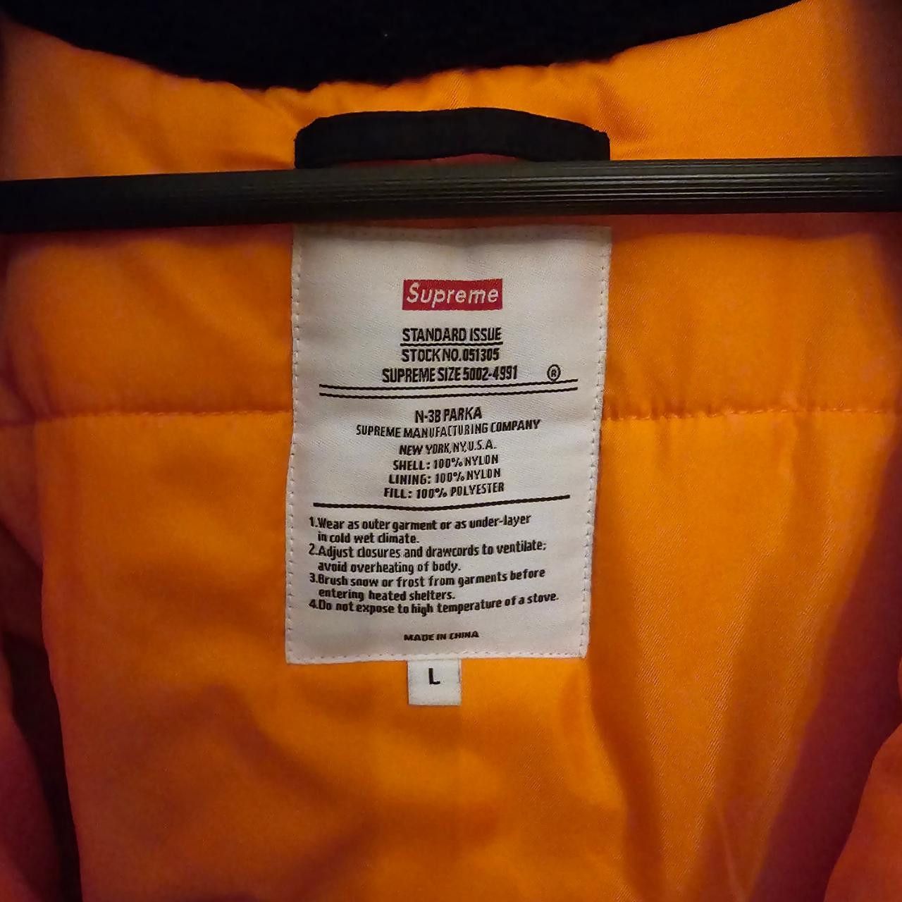 Supreme Supreme Men's Black and Orange Jacket Size US L / EU 52-54 / 3 - 5 Thumbnail