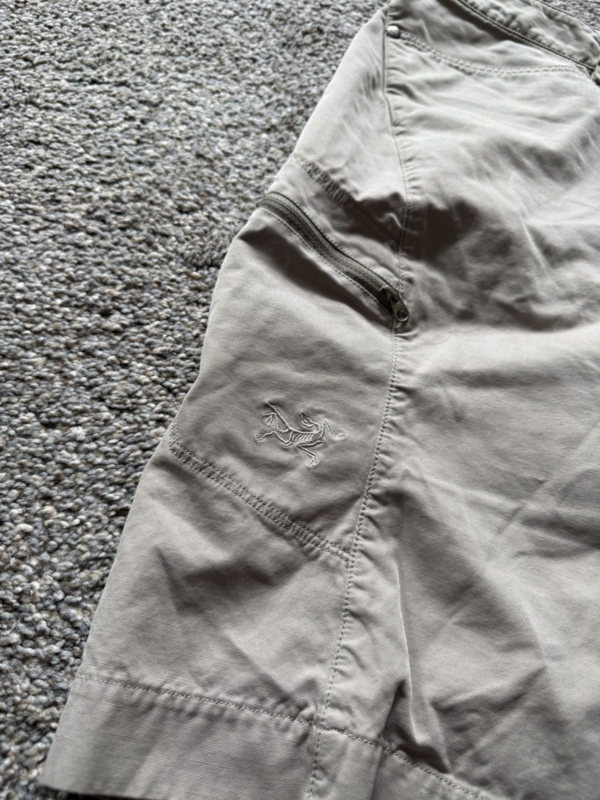 Arc'teryx Arc’teryx Hiking Shorts Outdoor Gorpcore Beige Lightweight Size 32" / US 10 / IT 46 - 2 Thumbnail