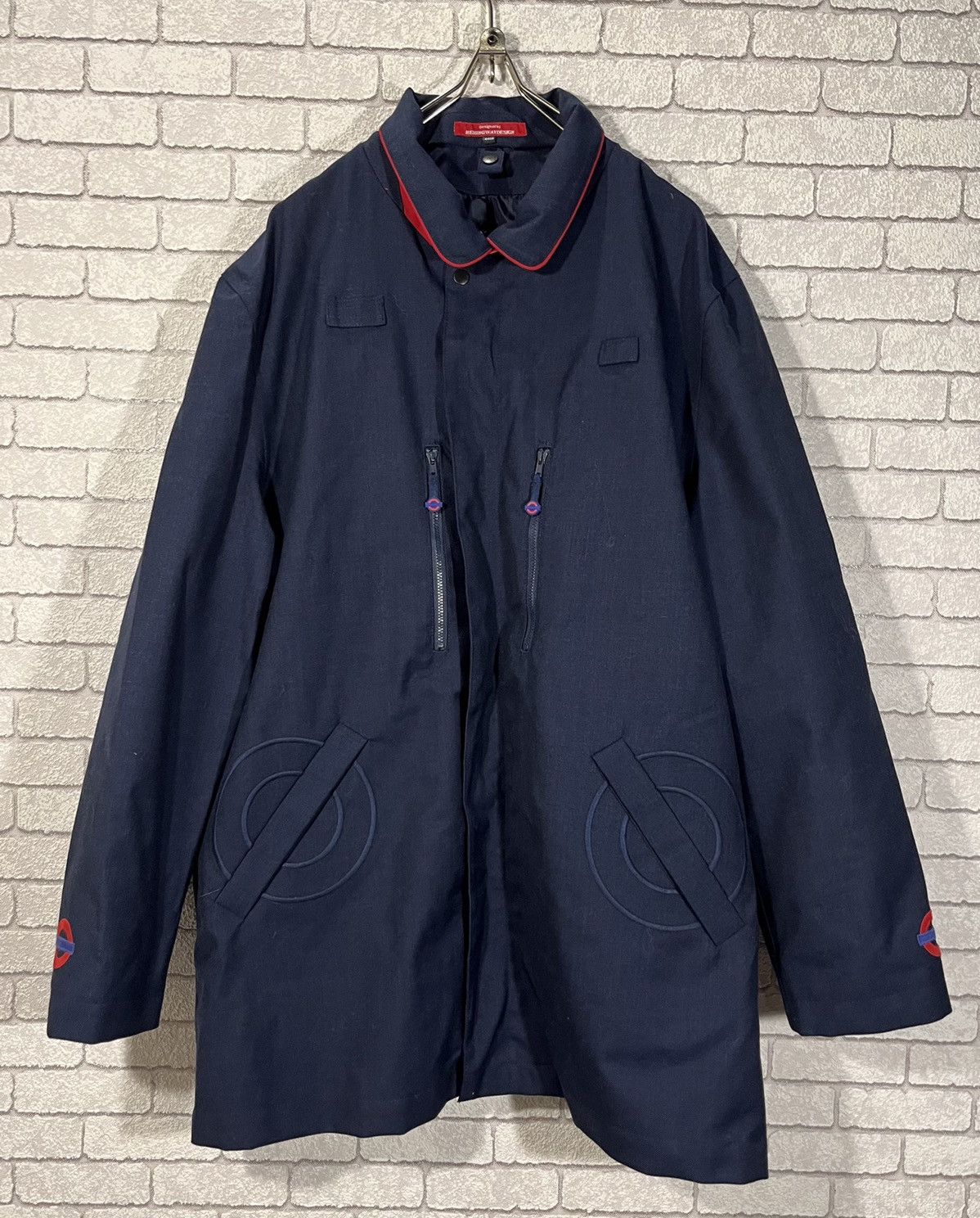 Vintage London Underground Hemingway Long Coat Very rare Size US XXL / EU 58 / 5 - 1 Thumbnail