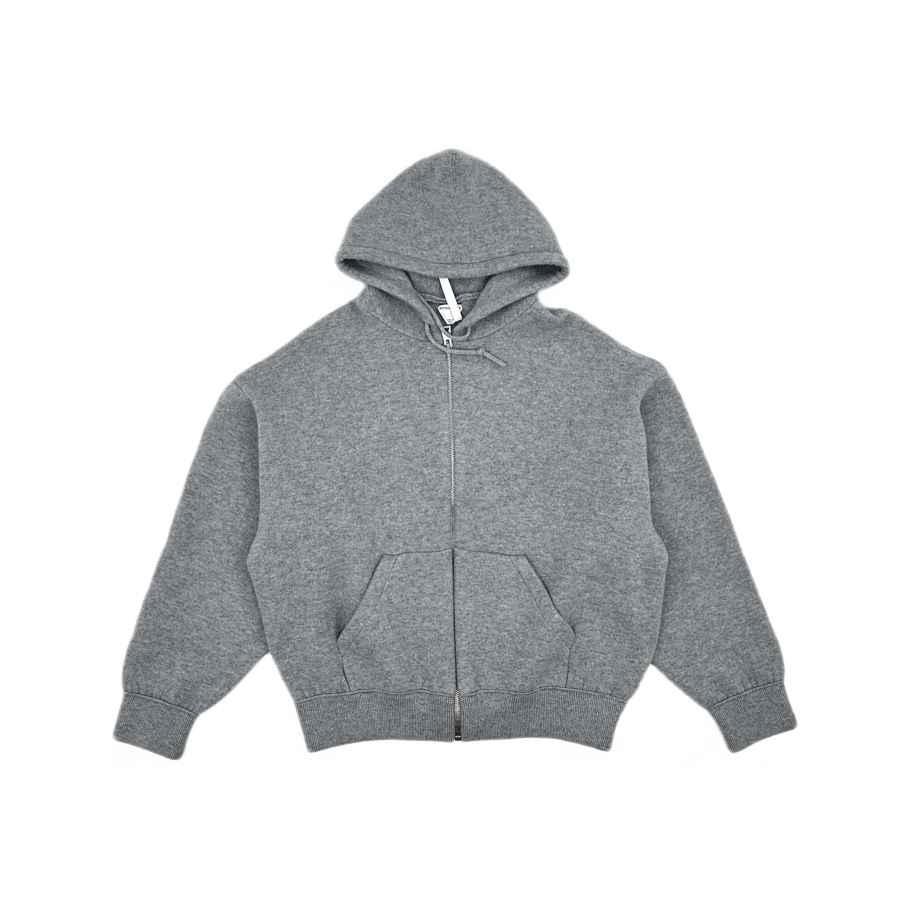 Bottega Veneta Bottega Veneta Cashmere Zip-Up Hoodie Size M Size US M / EU 48-50 / 2 - 1 Thumbnail