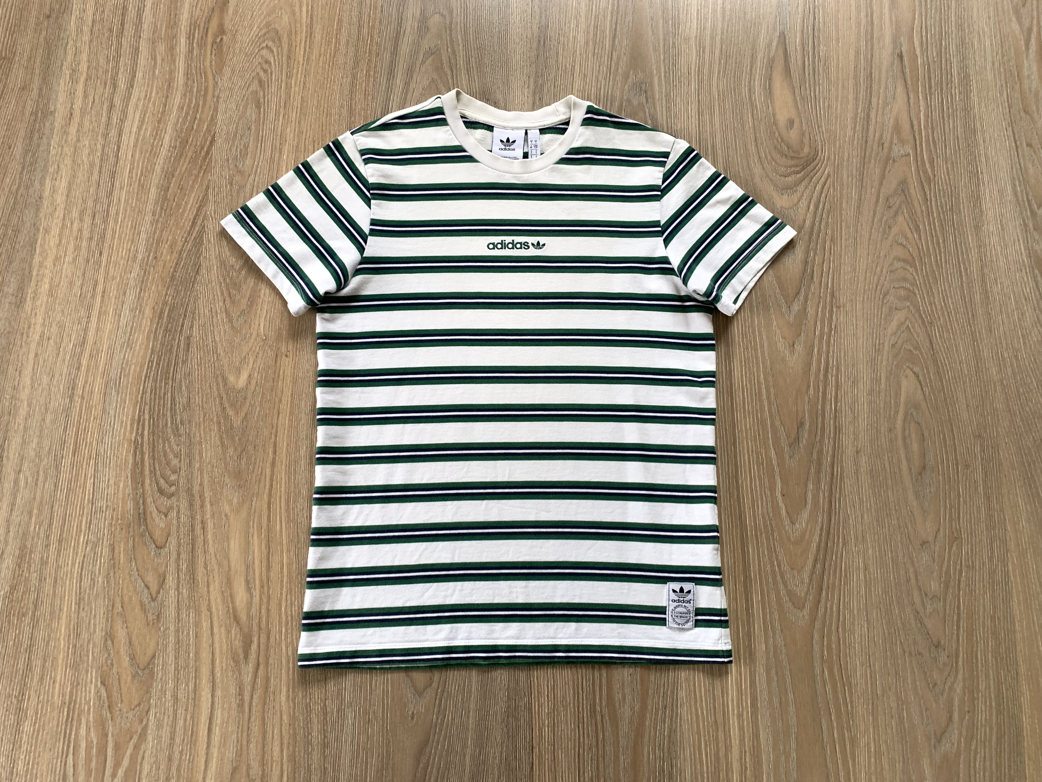 Adidas Adidas Originals Striped T-Shirt Size US S / EU 44-46 / 1 - 1 Thumbnail