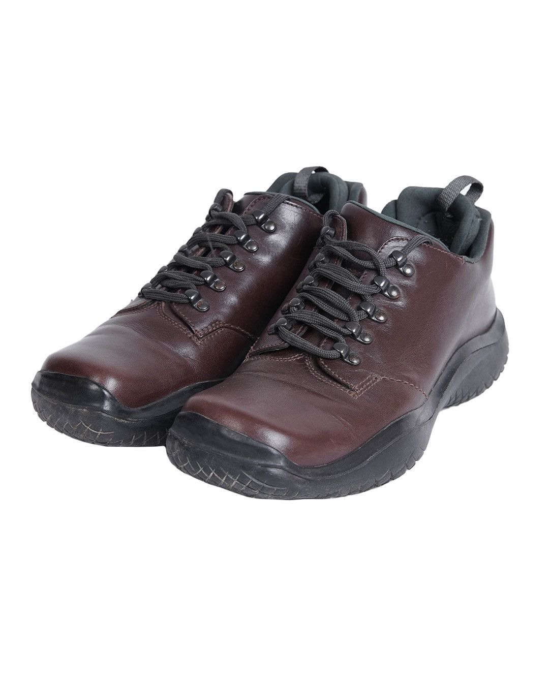 Prada Prada Vibram Ankle Boots in Brown Size US 8 / EU 41 - 6 Thumbnail