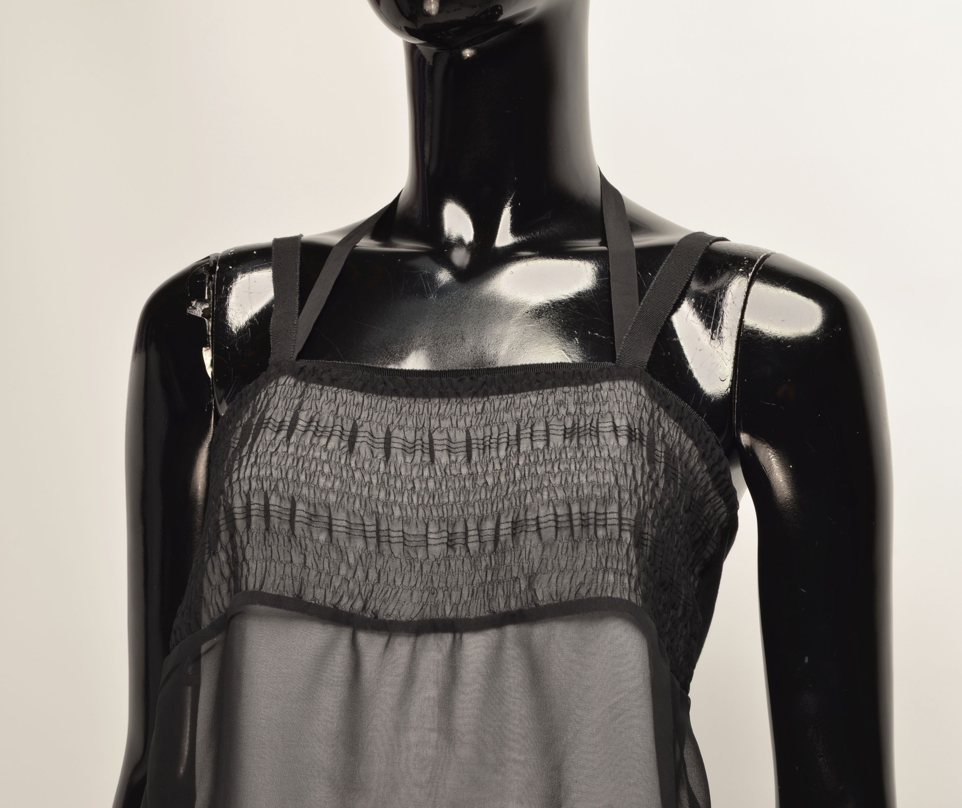 STRENESSE × Vintage Vintage Strenesse Gabriele Strehle Double Layer Mesh Top Size S / US 4 / IT 40 - 2 Thumbnail