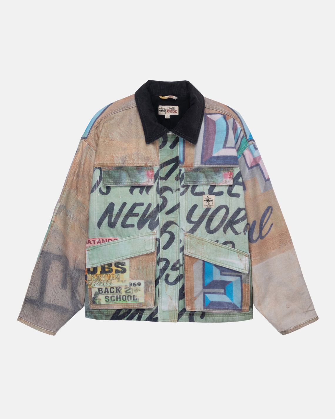 Stussy STUSSY ALFONSO CANVAS SHOP JACKET | Grailed