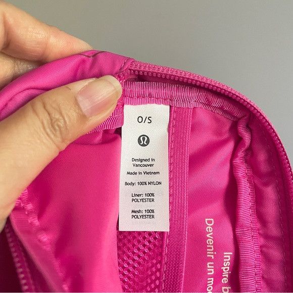Lululemon Lululemon Sonic Pink Team Canada Future Legacy Mini Belt Bag Size ONE SIZE - 8 Thumbnail