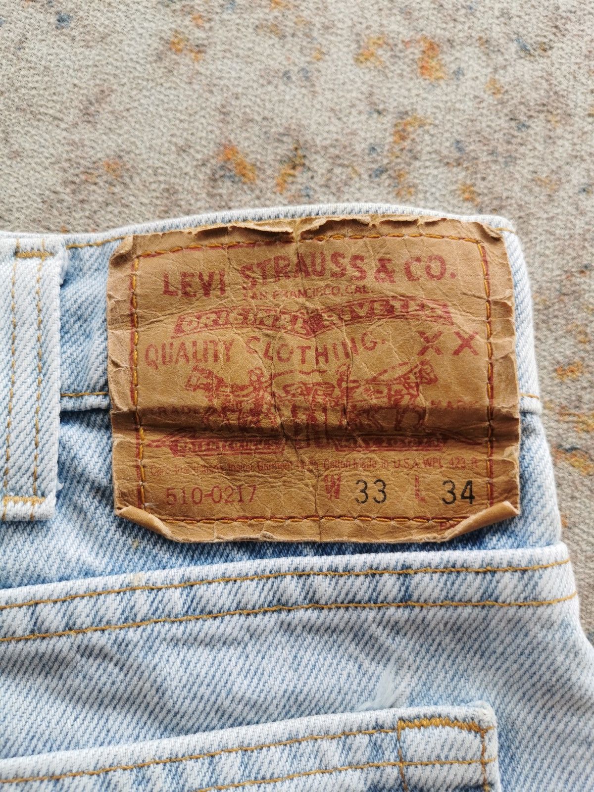 Levi's Levis Vintage Short Jeans 31x19.5 Size US 31 - 4 Thumbnail