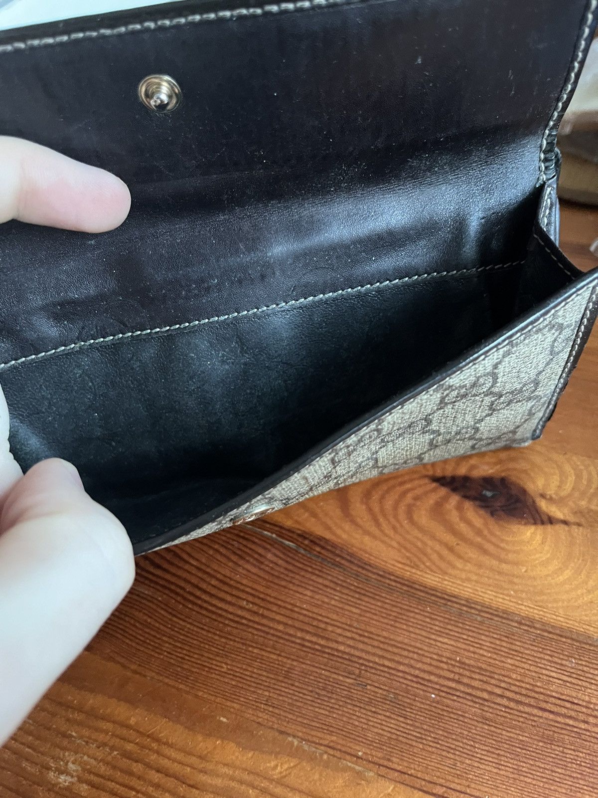 Vintage Gucci vintage wallet Size ONE SIZE - 18 Thumbnail