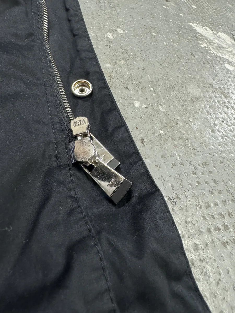 Emporio Armani SS2015 Emporio Armani Dark Geometrical Black Hooded Jacket Size US M / EU 48-50 / 2 - 7 Thumbnail