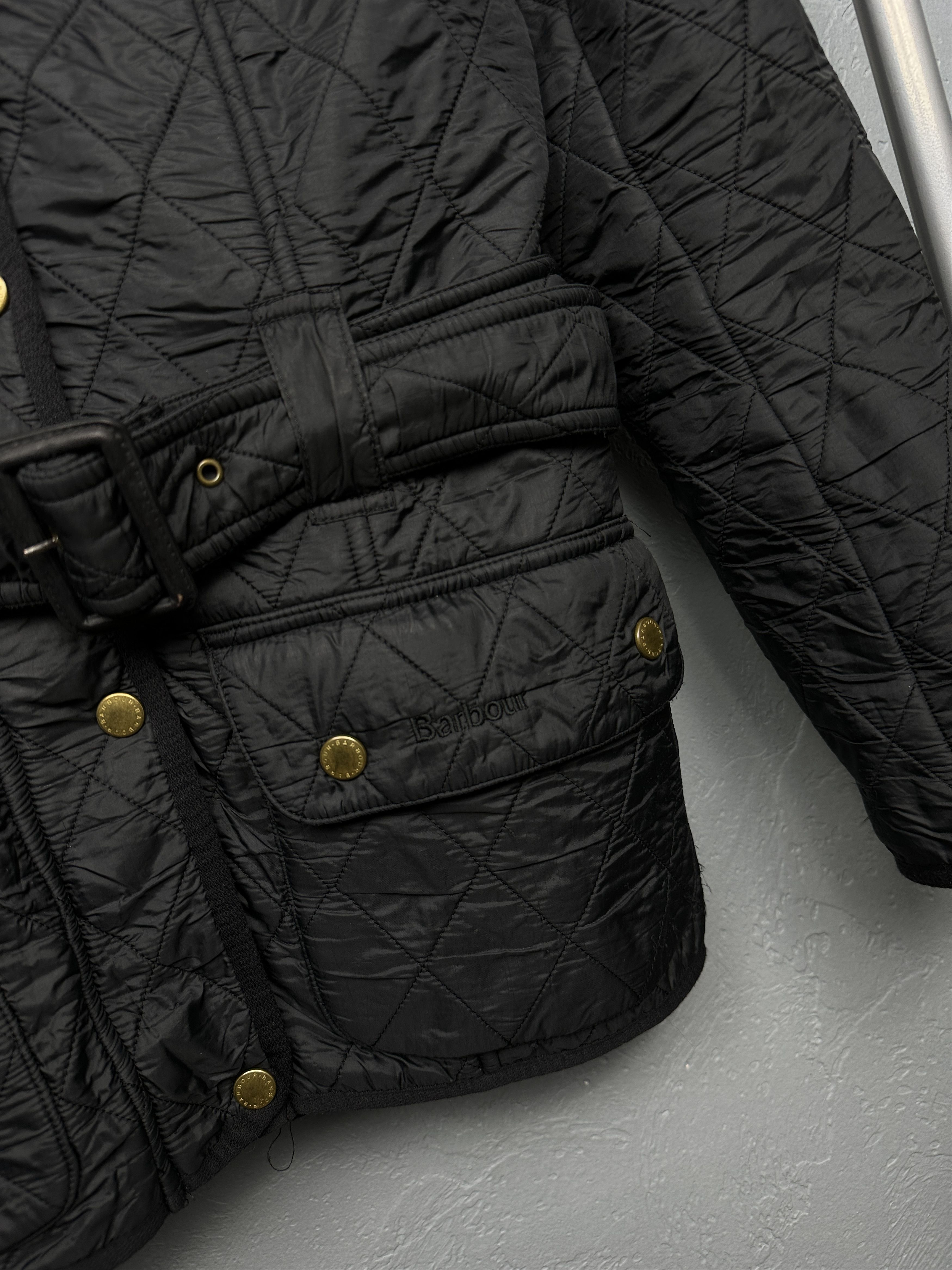 Barbour × Vintage Barbour International Polarquilt Quilted Jacket Size M / US 6-8 / IT 42-44 - 3 Thumbnail