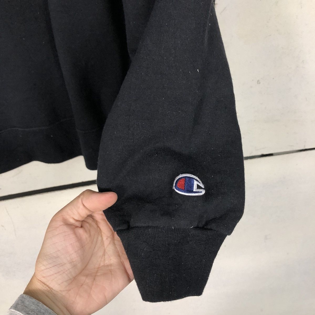 Japanese Brand 📌Vintage Champion Sweatshirt Bishop Kelly Big Logo Size US L / EU 52-54 / 3 - 13 Thumbnail