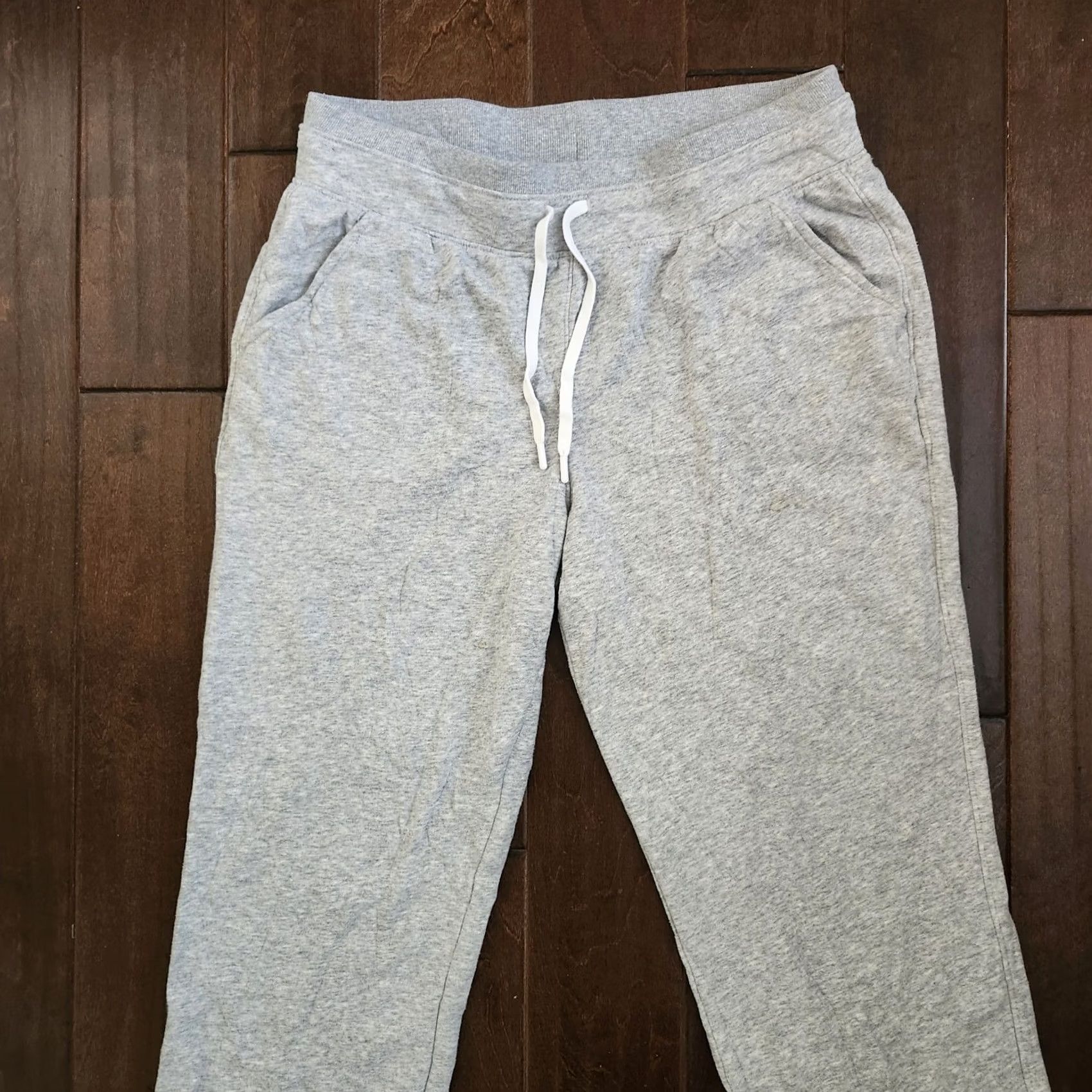 Tek Gear Tek Gear Mens Large Gray Ultrasoft Fleece Jogger Pants Lounge Regular Fit Pull On Pants Mens Lounge Gray L Regular Cotton Polyester Ulrasoft Fleece Size US 33 - 5 Thumbnail