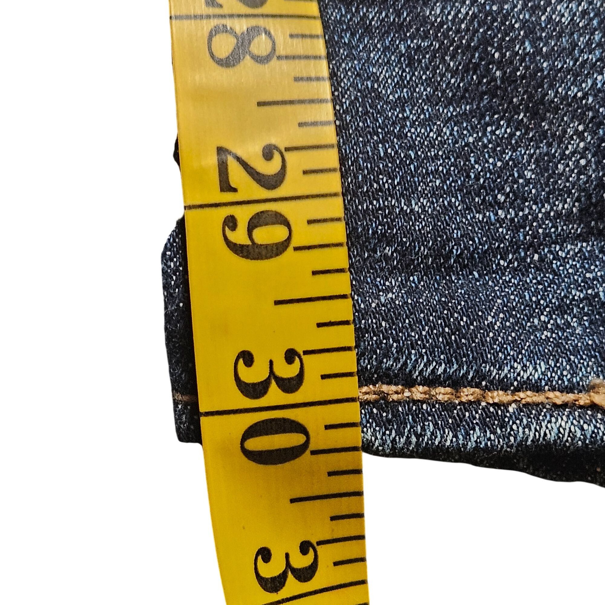 Levi's Levi’s Men’s 501 Button Fly Straight-Leg Jeans Dark Wash 36x Size US 36 / EU 52 - 8 Thumbnail